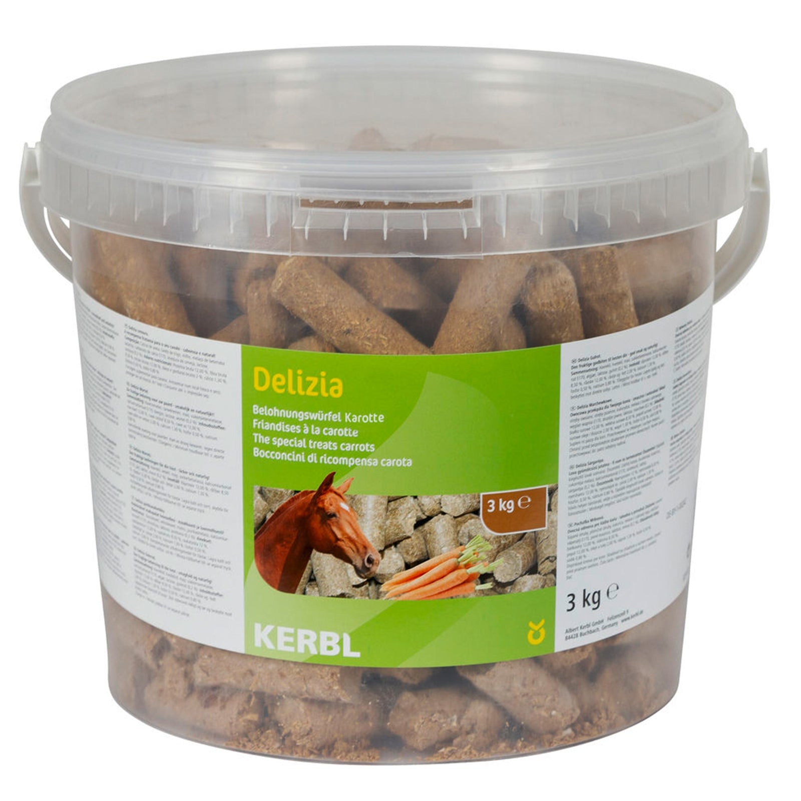 Kerbl Delizia Snack 3 kg Horse Feed & Nutrition