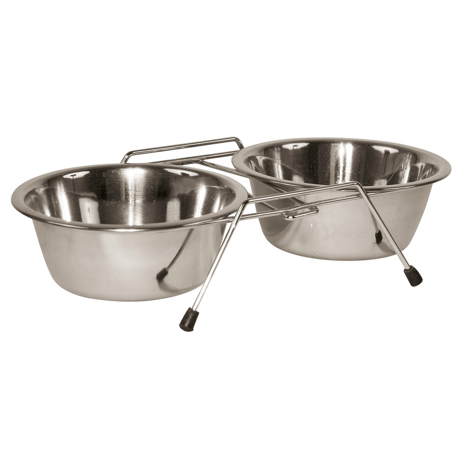 Kerbl Metal twin feeder incl. 2x450 Dog Accesories