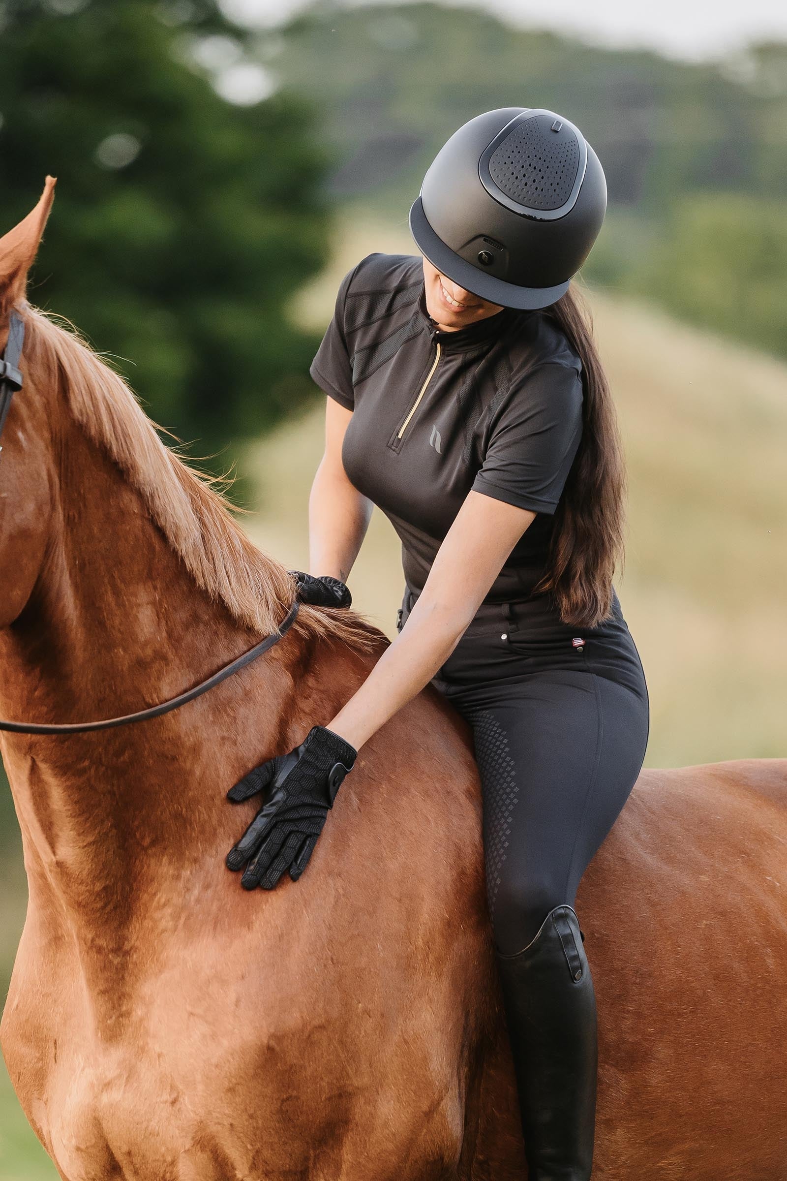 Back on Track Strixx Riding Helmet Safety Equipment