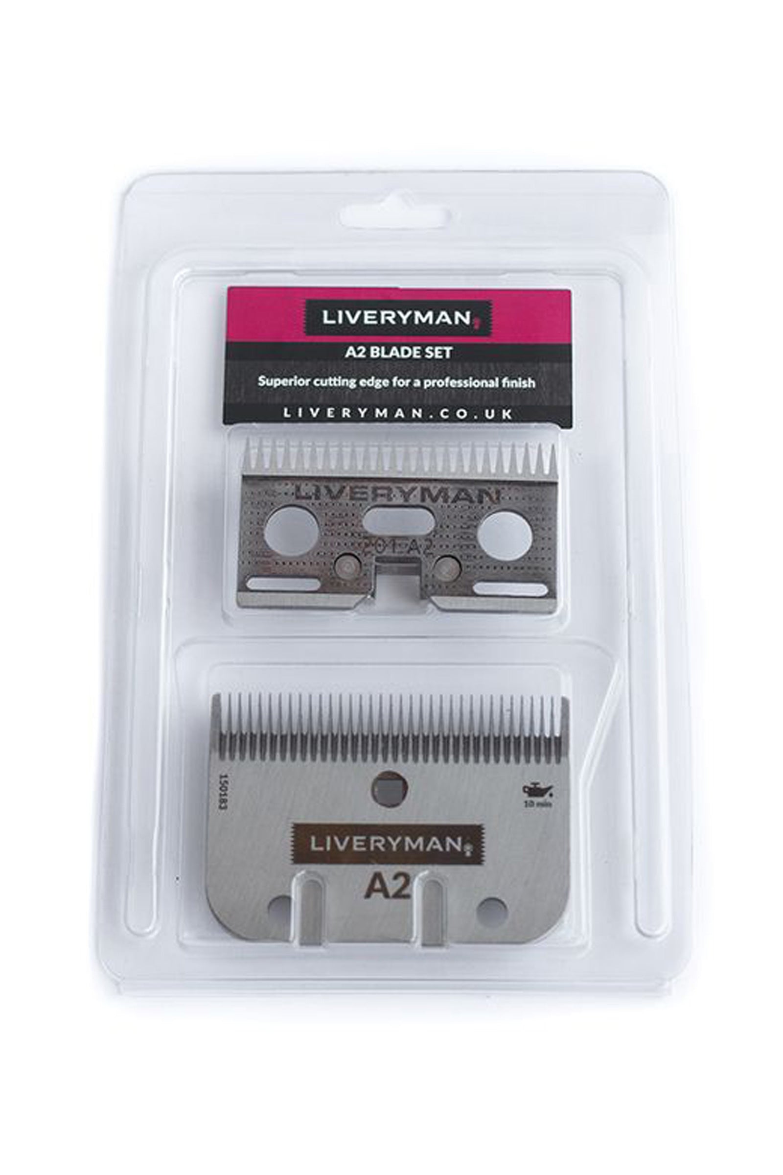 Liveryman A2 Blade Set Cutter & Comb, 2.4 mm Horse Clipping & Trimming Tools