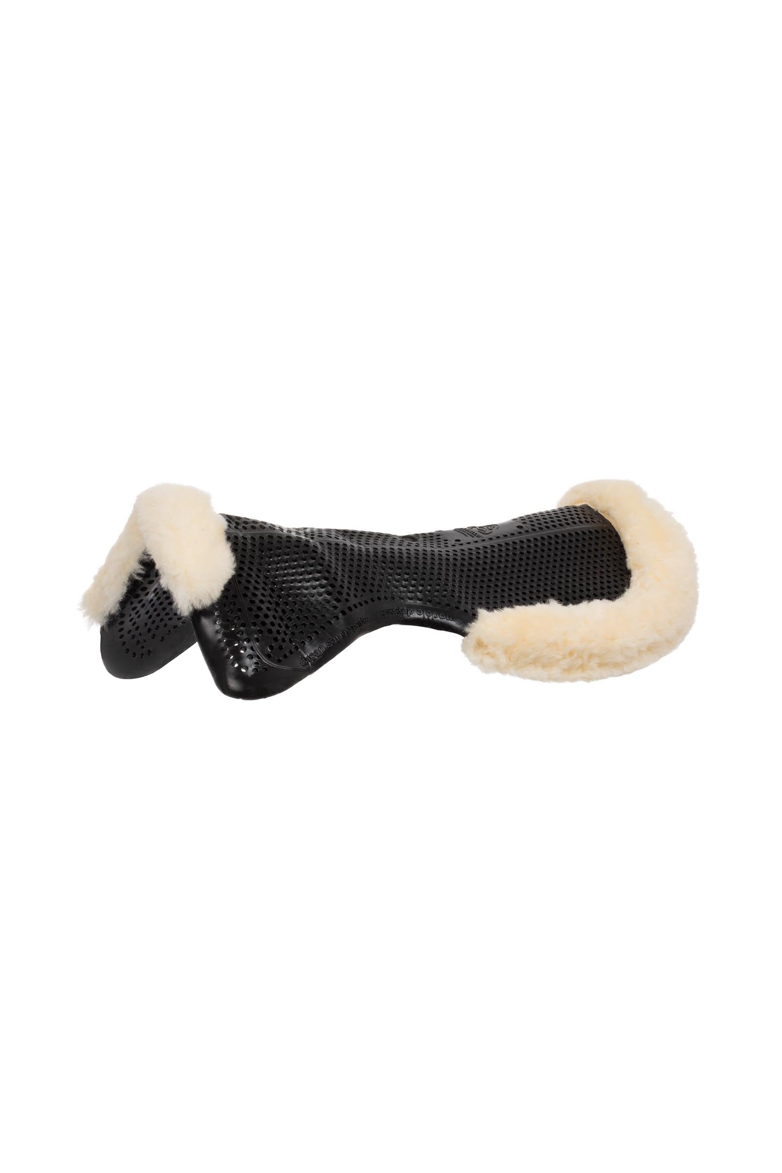 Acavallo Pony liukumaton Classic geelipehmuste lampaanvillalla, tasainen Satulahuovat