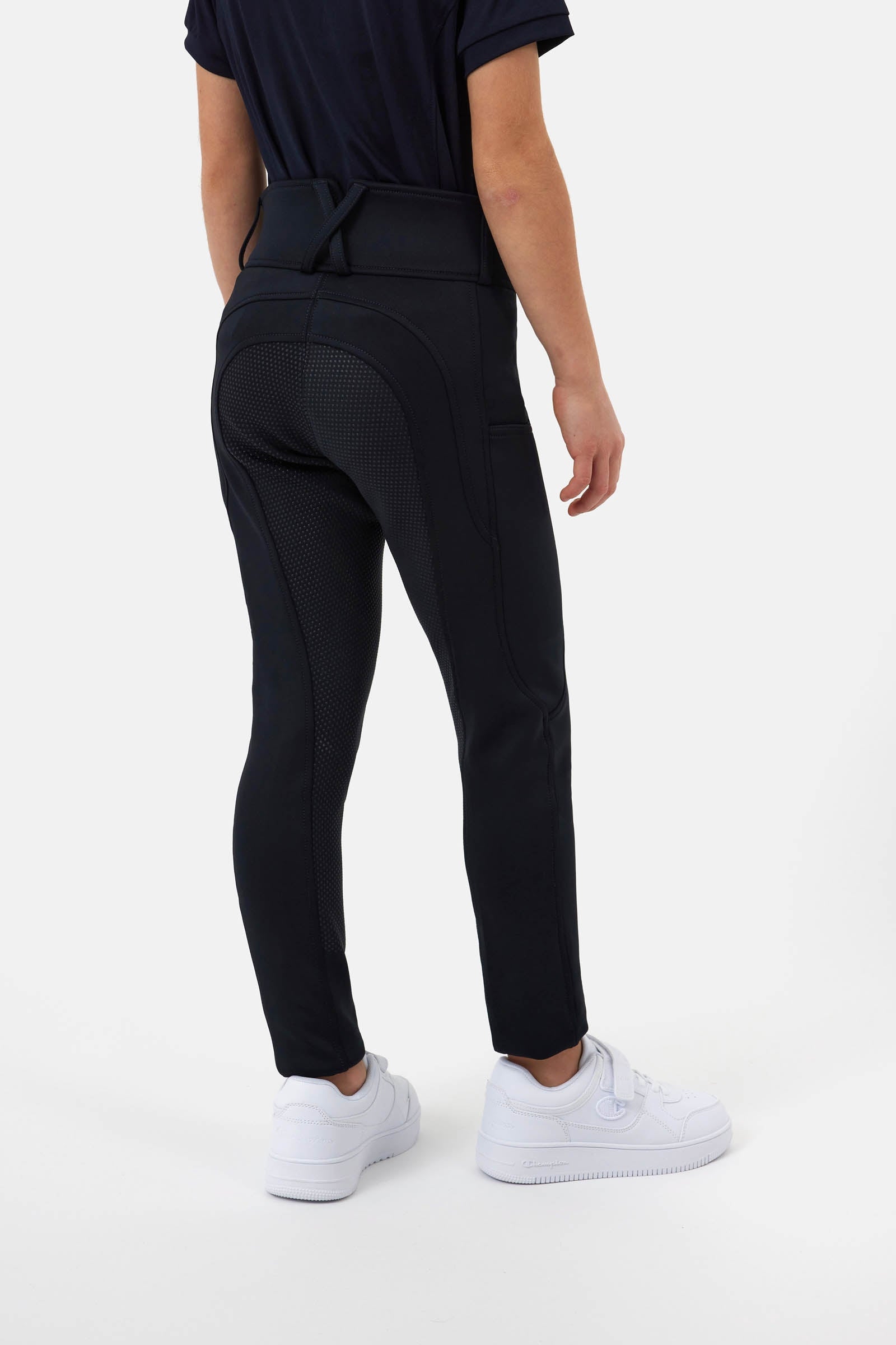 Horze Young Rider Chara ratsastushousut kokopaikalla Lasten ratsastusvaatteet