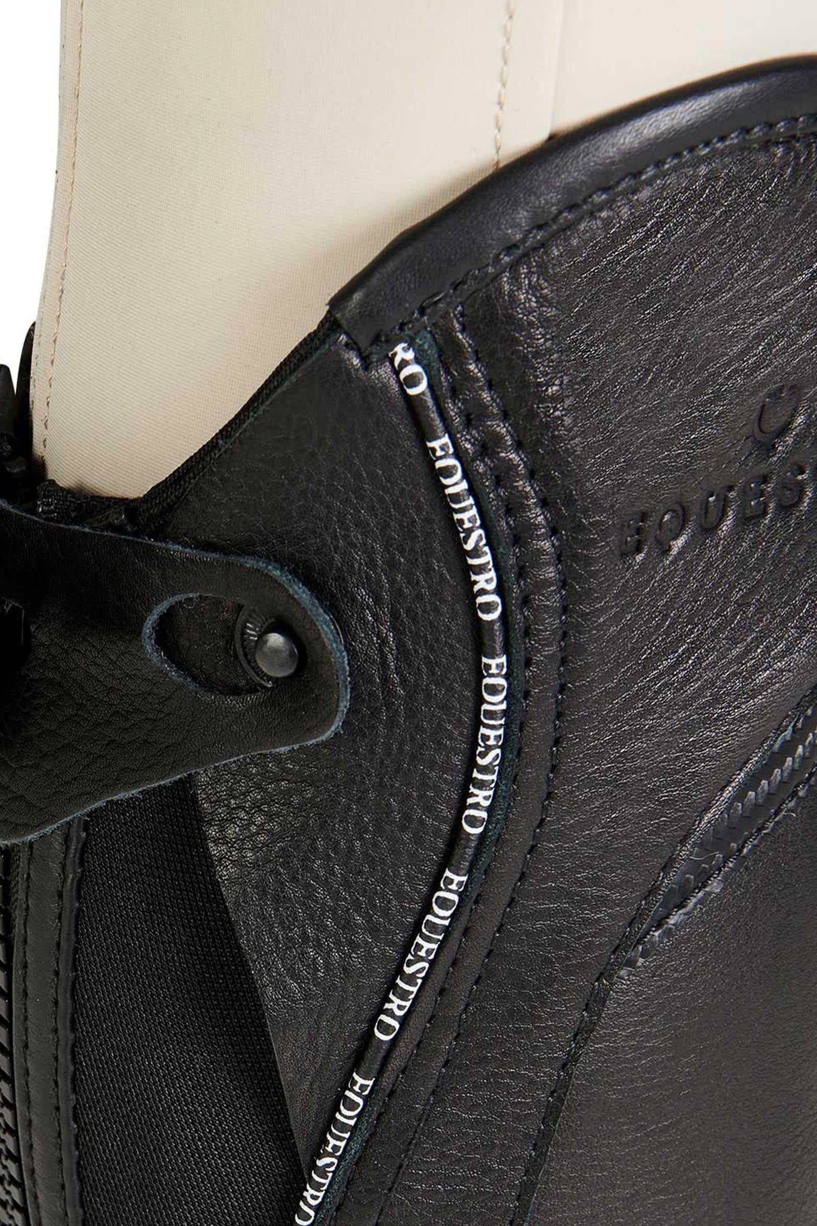 Equestro Piping Leather Chaps Riding Boots & Riding Shoes