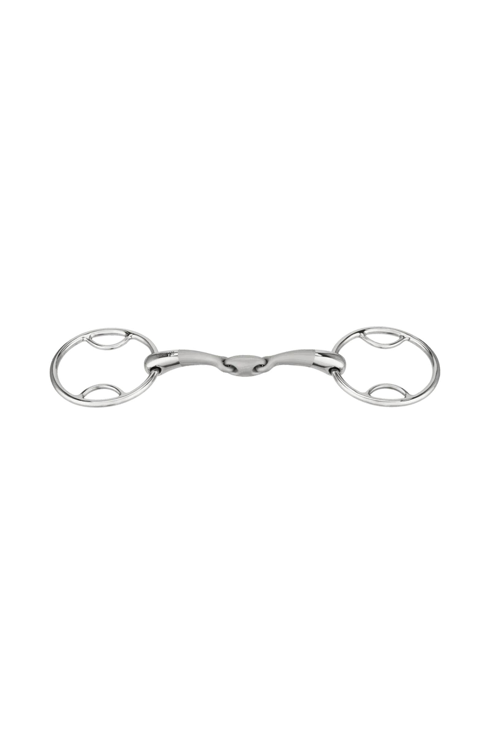 Sprenger Satinox Multi Ring Bit, Double Jt., 14mm, Stainless St. Horse Bits