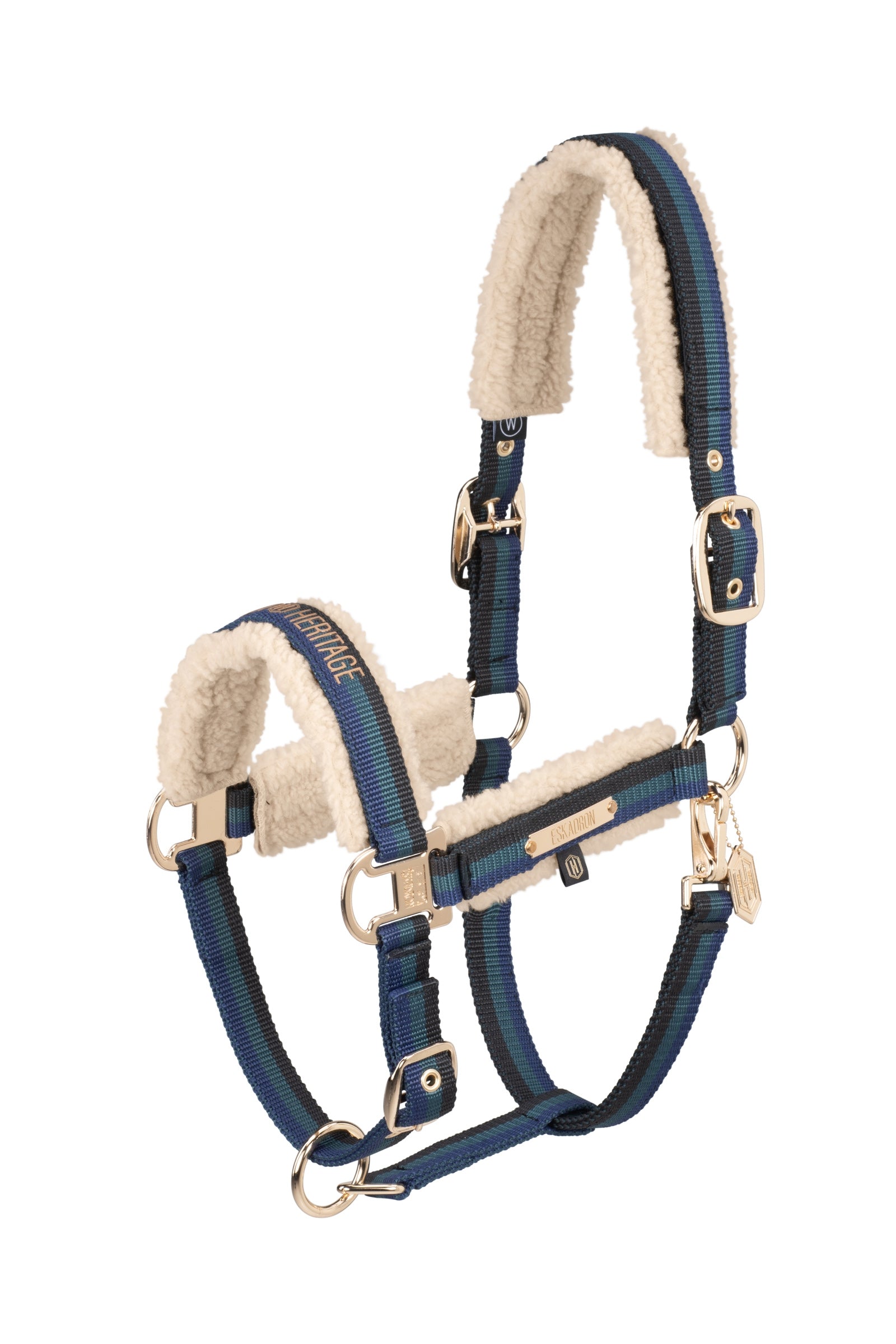 Eskadron Heritage AW24 Teddyfleece Double Pin Headcollar Halters & Leads