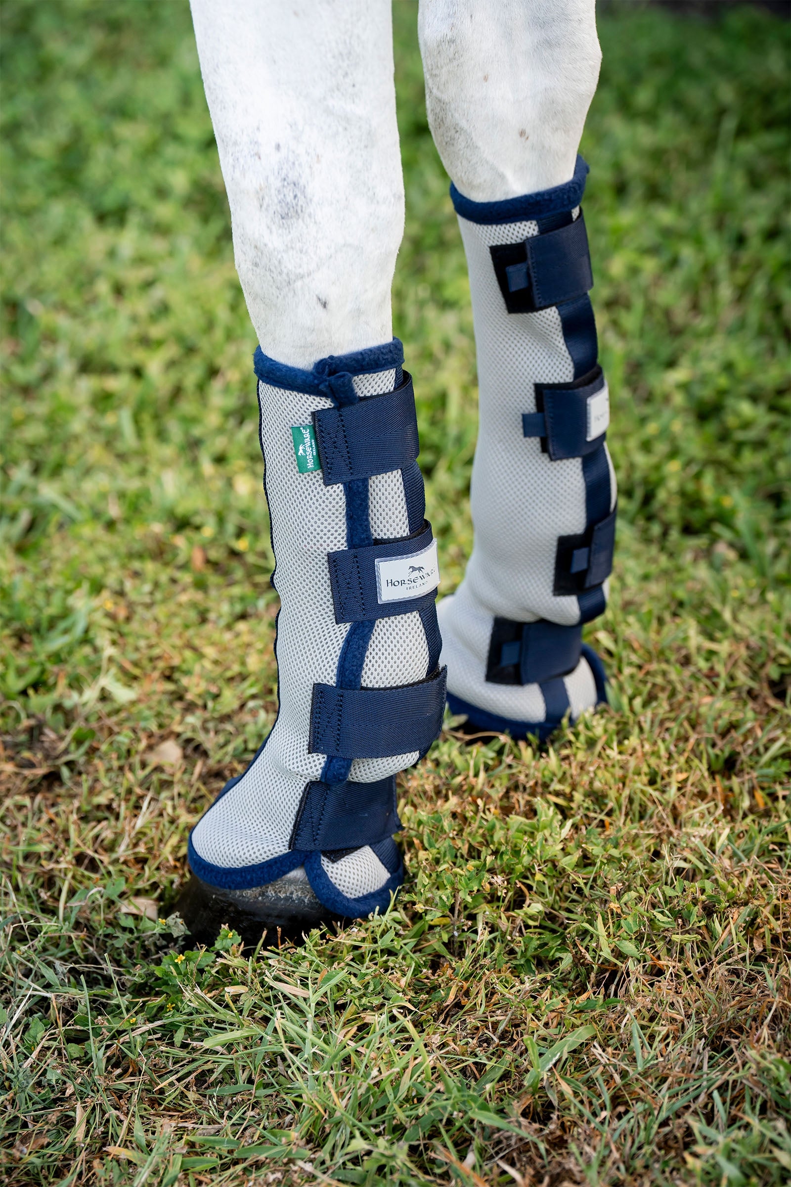 Horseware Fly Boots - set of 2 Leg Protection & Hoof Protection for Horses