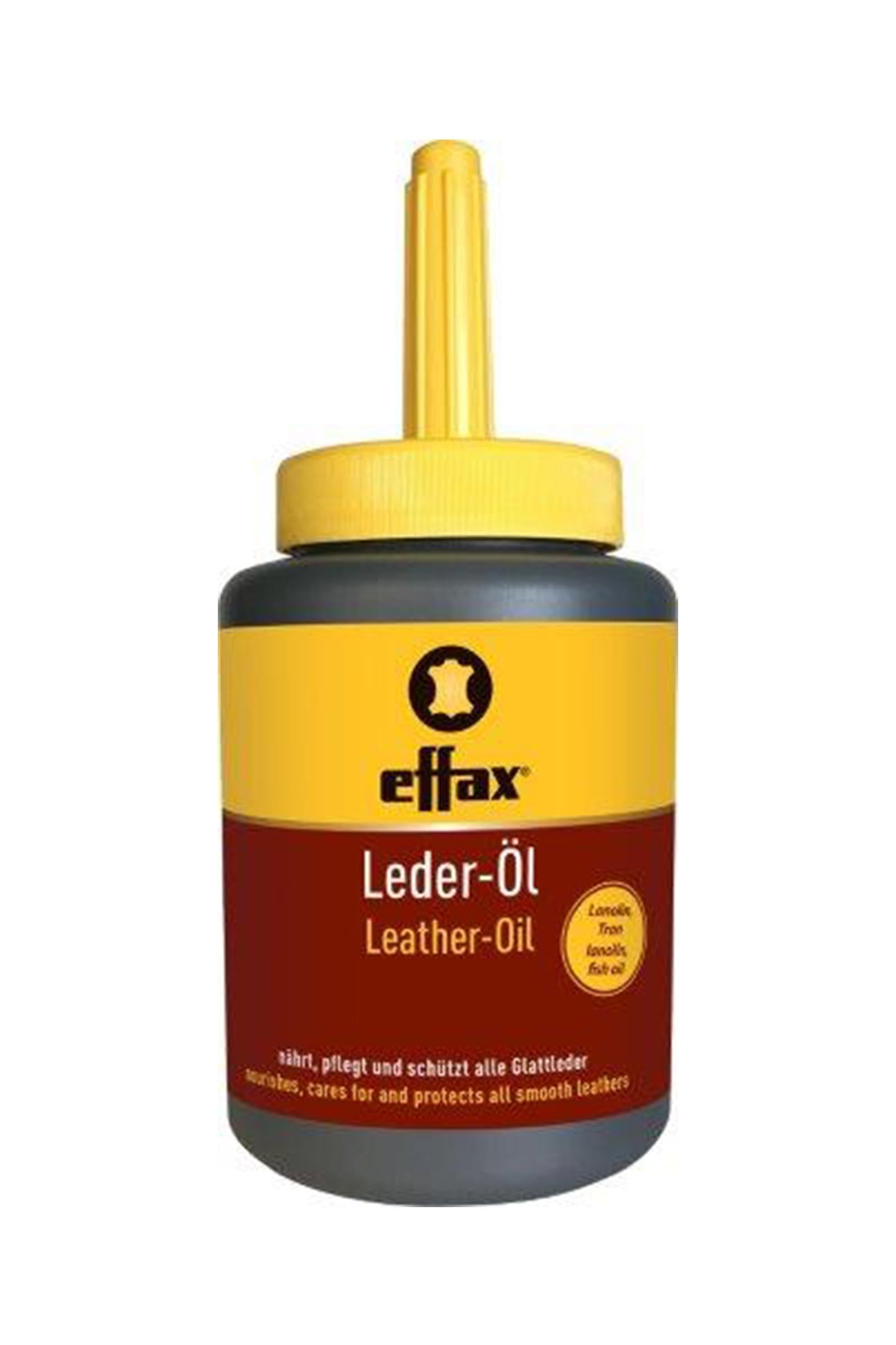 Effax nahkaöljy harjalla, 475 ml Hoito