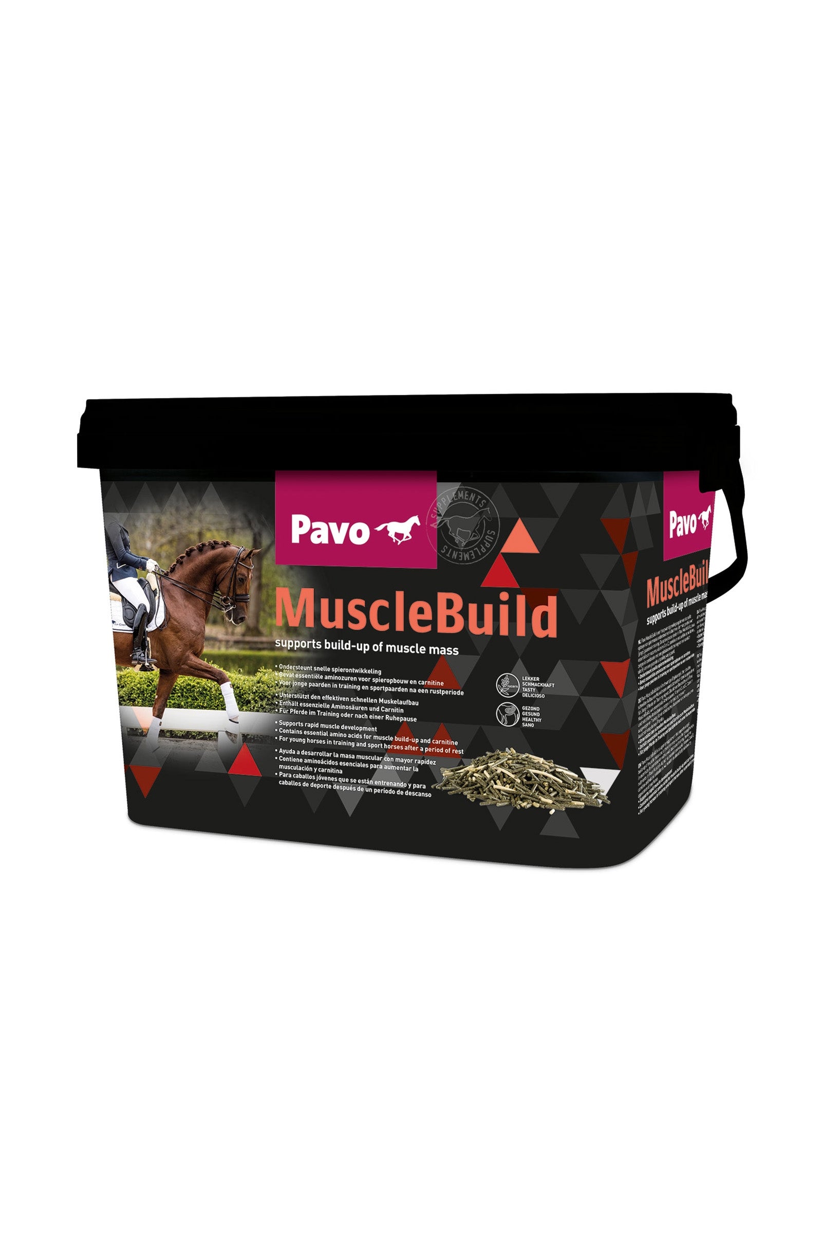 Pavo Muscle Build, 3 kg Horse Feed & Nutrition