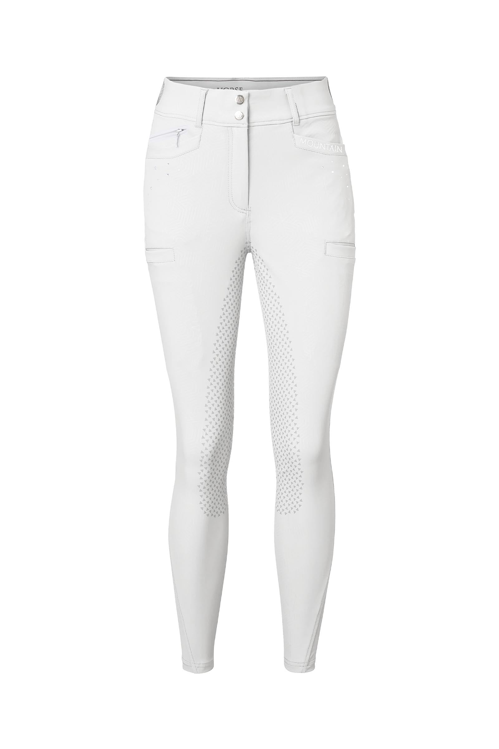 Mountain Horse Chantal naisten ratsastushousut kokogripillä strassiyksityiskohdilla Womens Breeches
