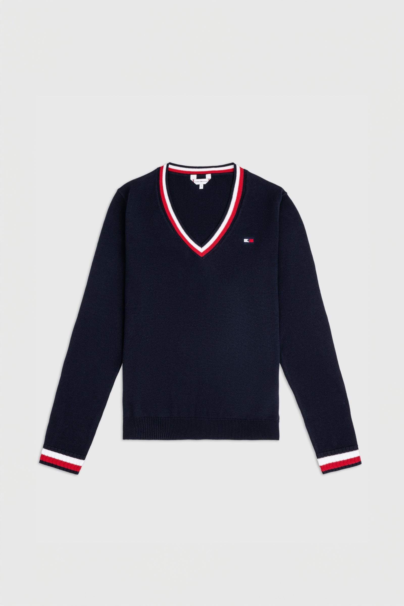 Tommy Hilfiger Equestrian Indiana naisten V-aukko neule Naisten ratsastusvaatteet