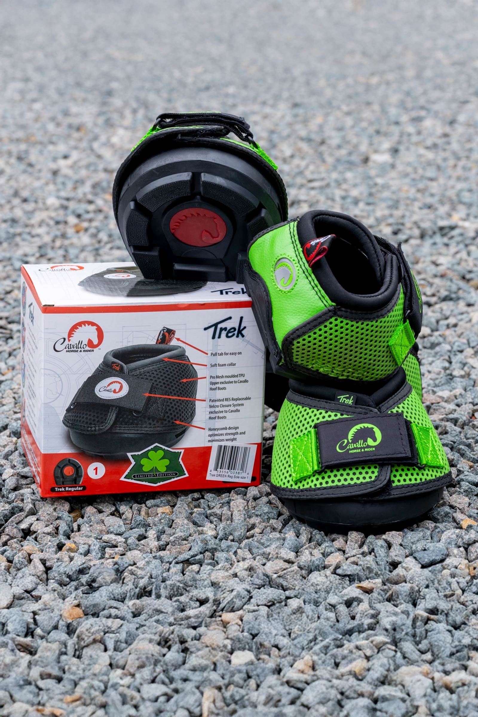 Cavallo Hoof Boots F.R.A. Trek Hoof Shoe (slim/pair) Leg Protection & Hoof Protection for Horses