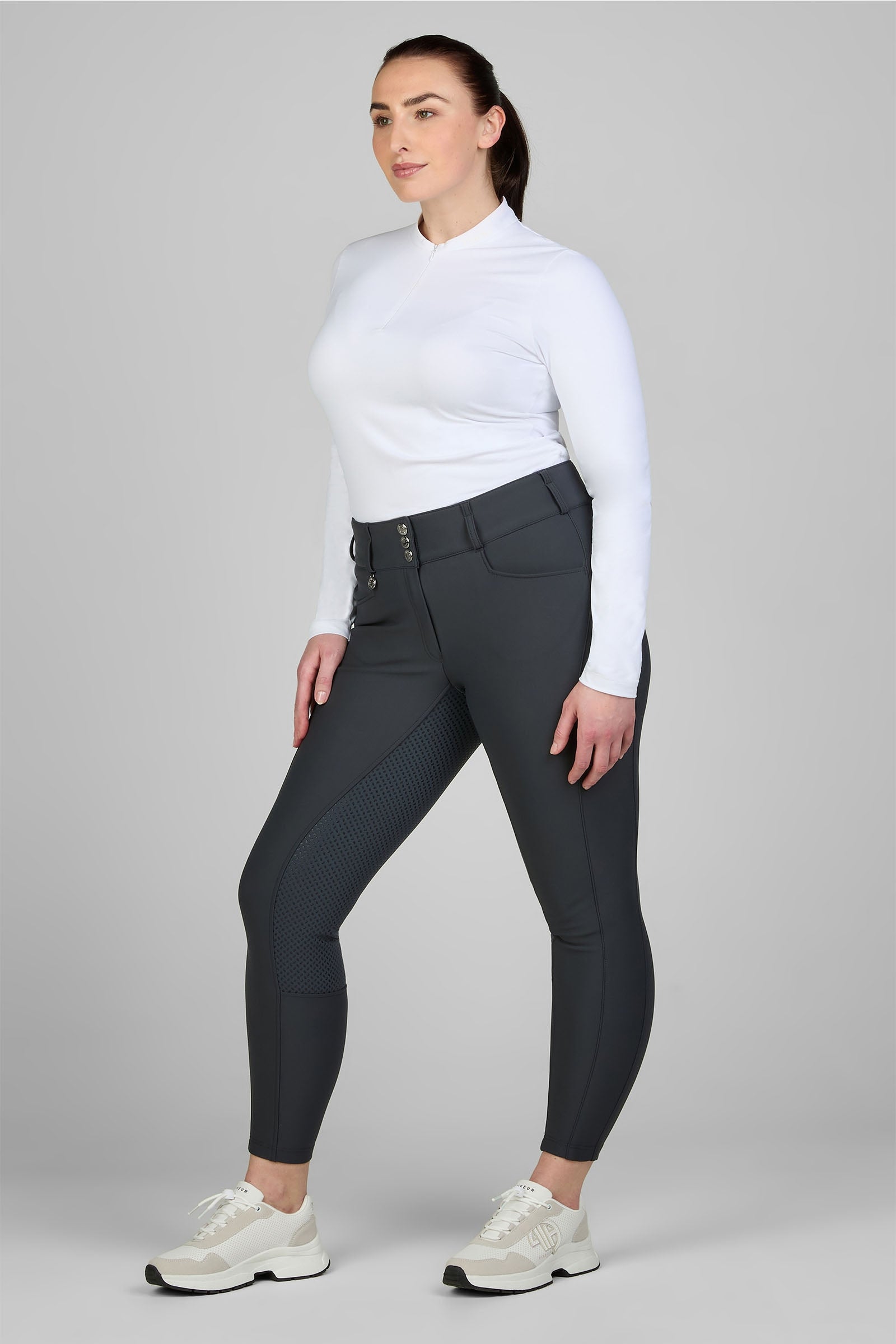 Pikeur Highwaist Full Grip Winter Breeches Womens Breeches