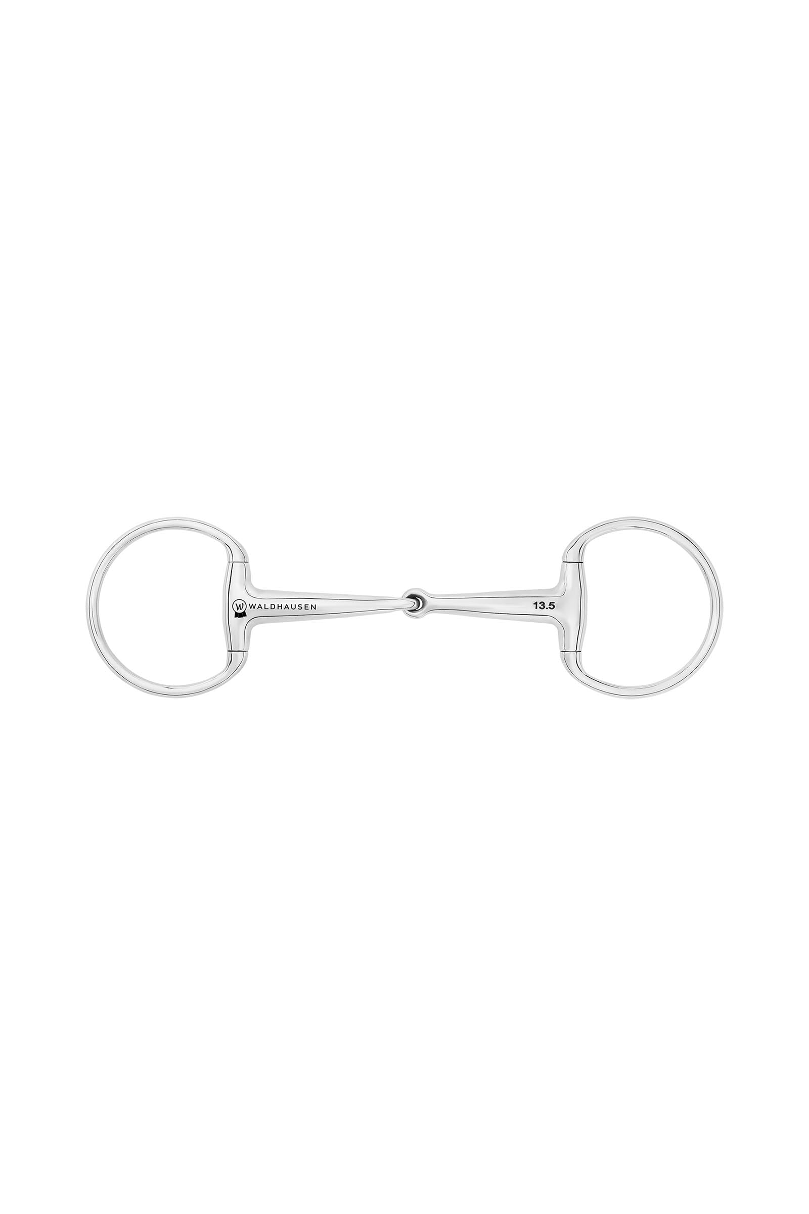 Waldhausen Eggbuttbit, Single Jt., Stainless St., 16 mm Horse Bits