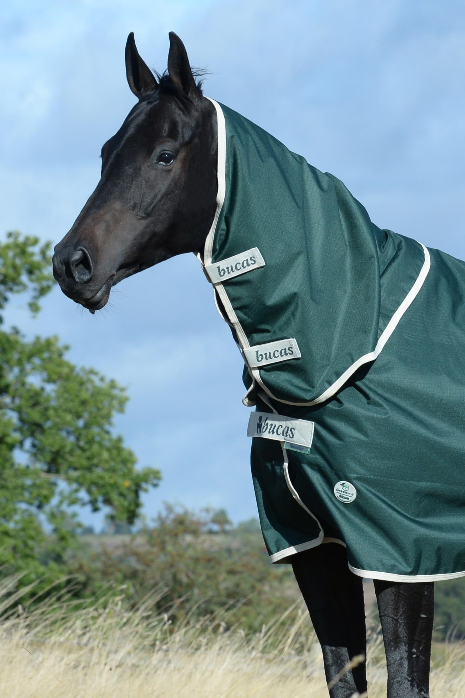 Bucas Green-Line Neck Horse Rugs