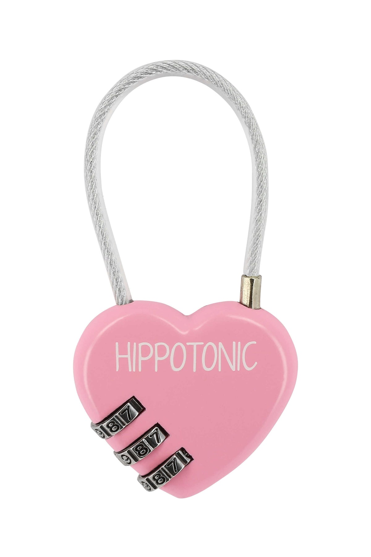HIPPOTONIC HEART Riippulukko hoitolaatikkoon Harjat ja suat
