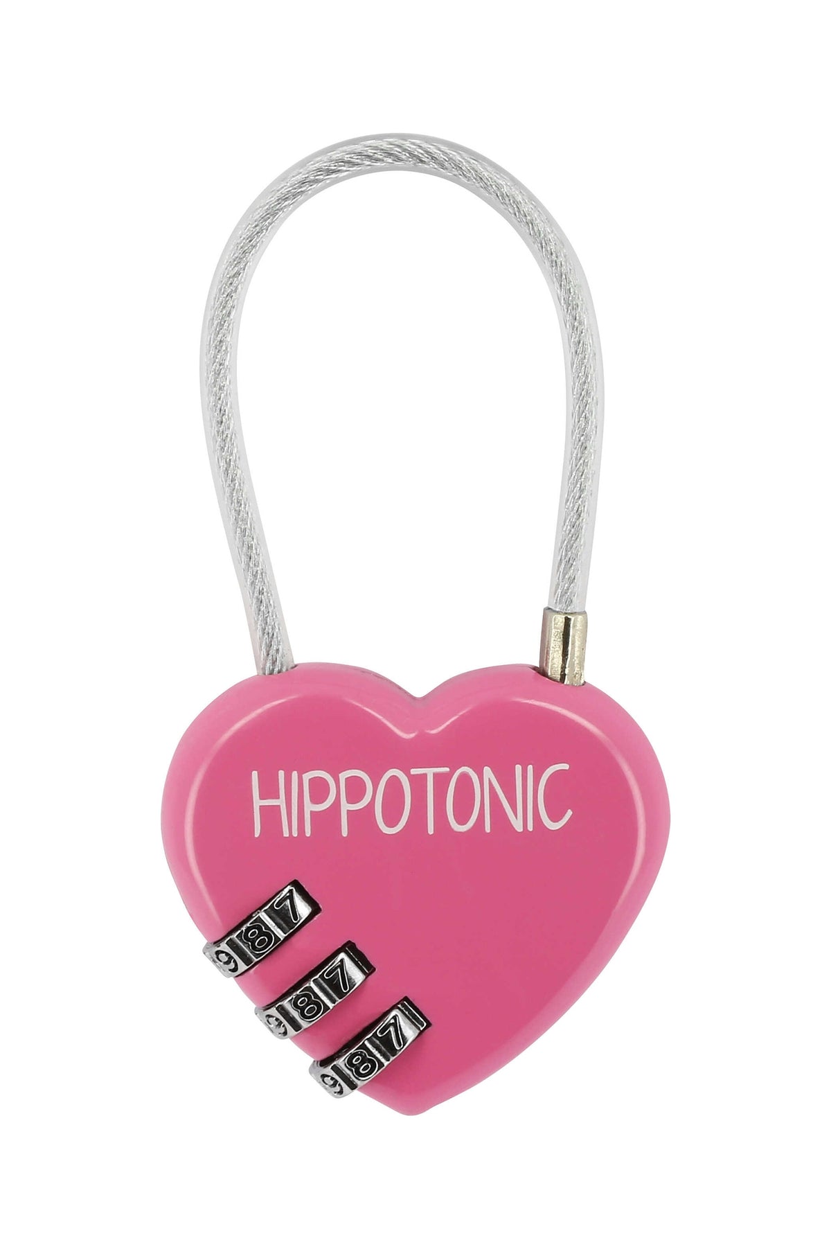 HIPPOTONIC HEART Riippulukko hoitolaatikkoon Harjat ja suat