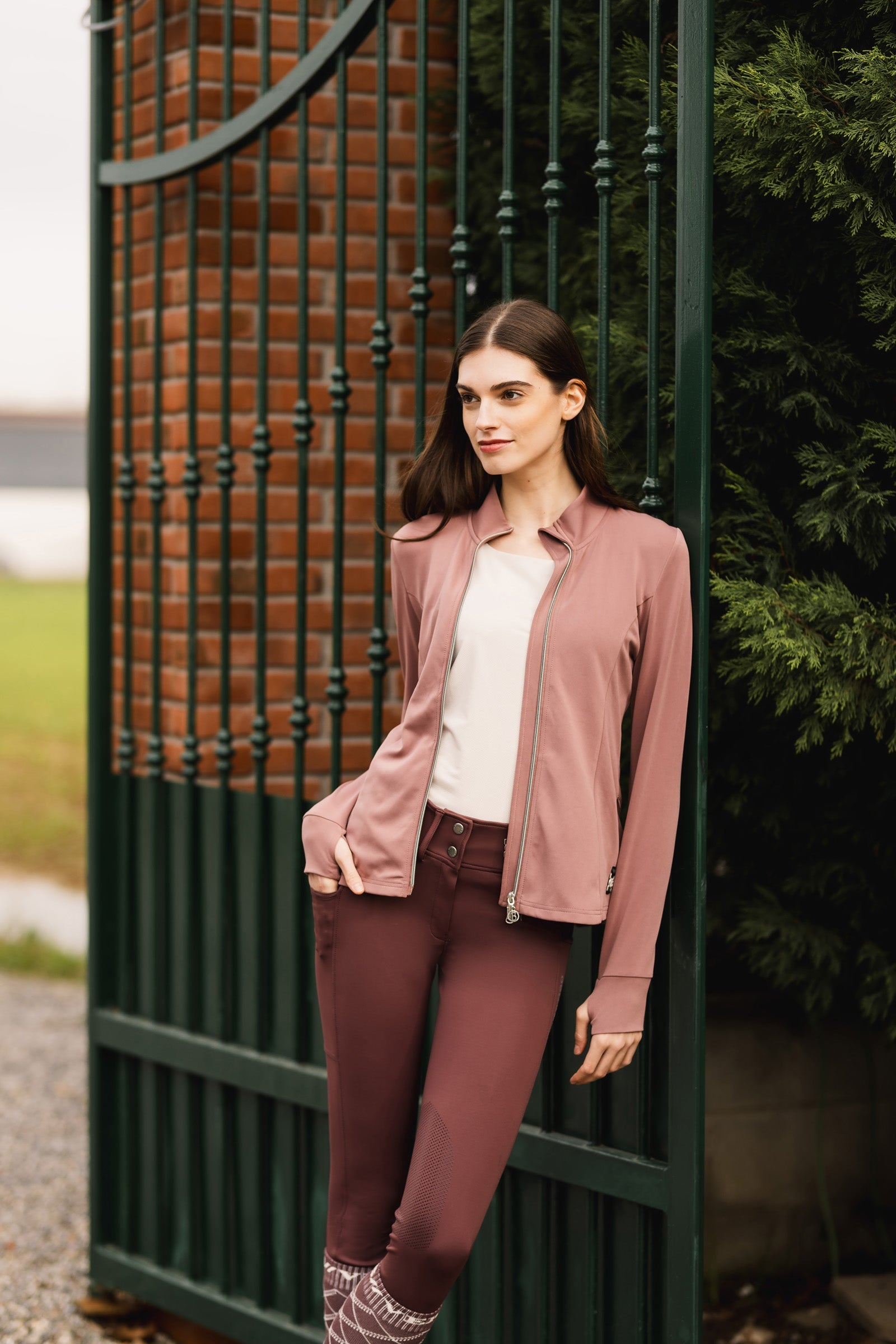 B Vertigo Sarah Women's Training Riding Jacket with Pleats Women’s Riding Clothing