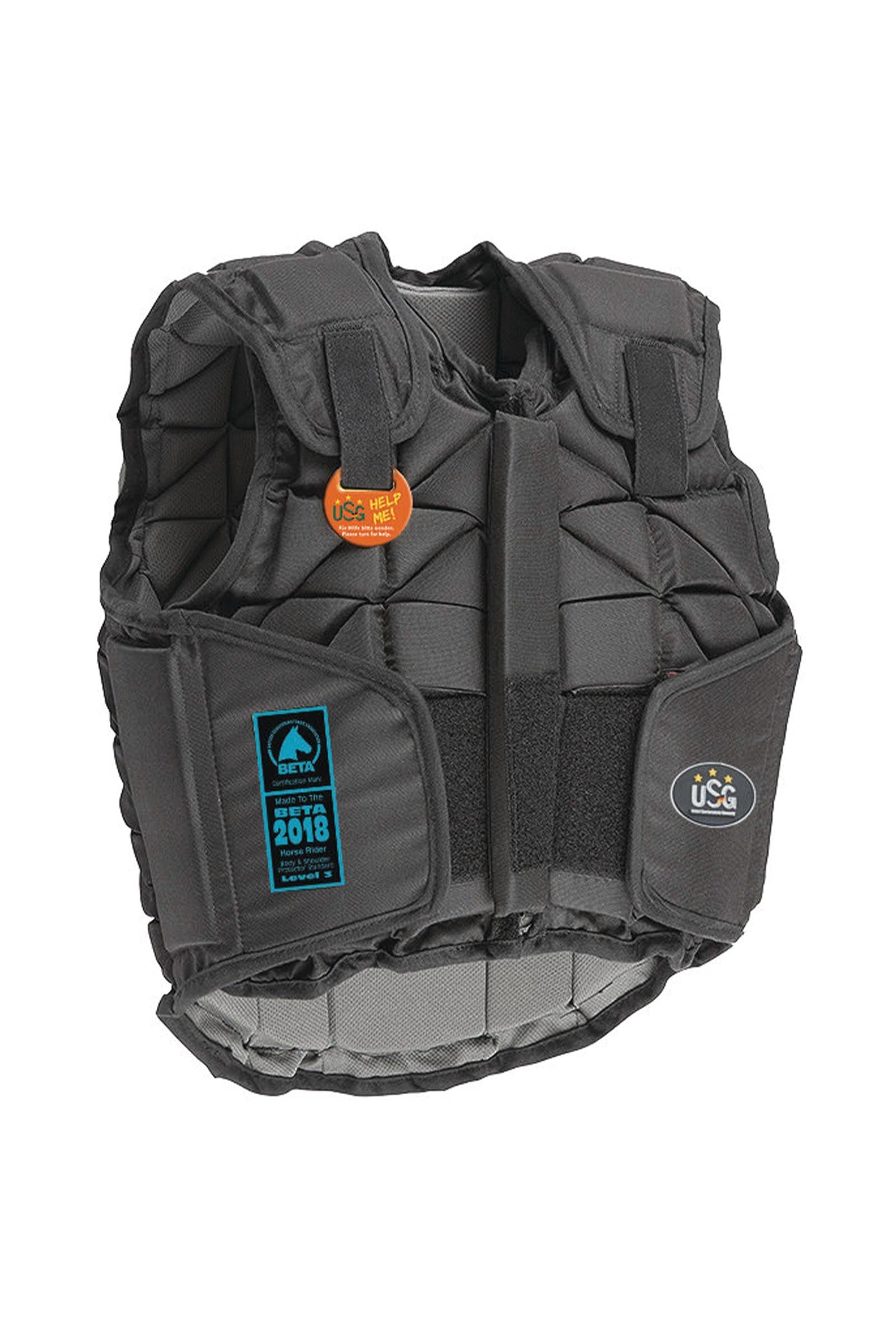 USG Panel-Body Protector Flexi Motion, aikuisten Ratsastuskypärät & Turvaliivit