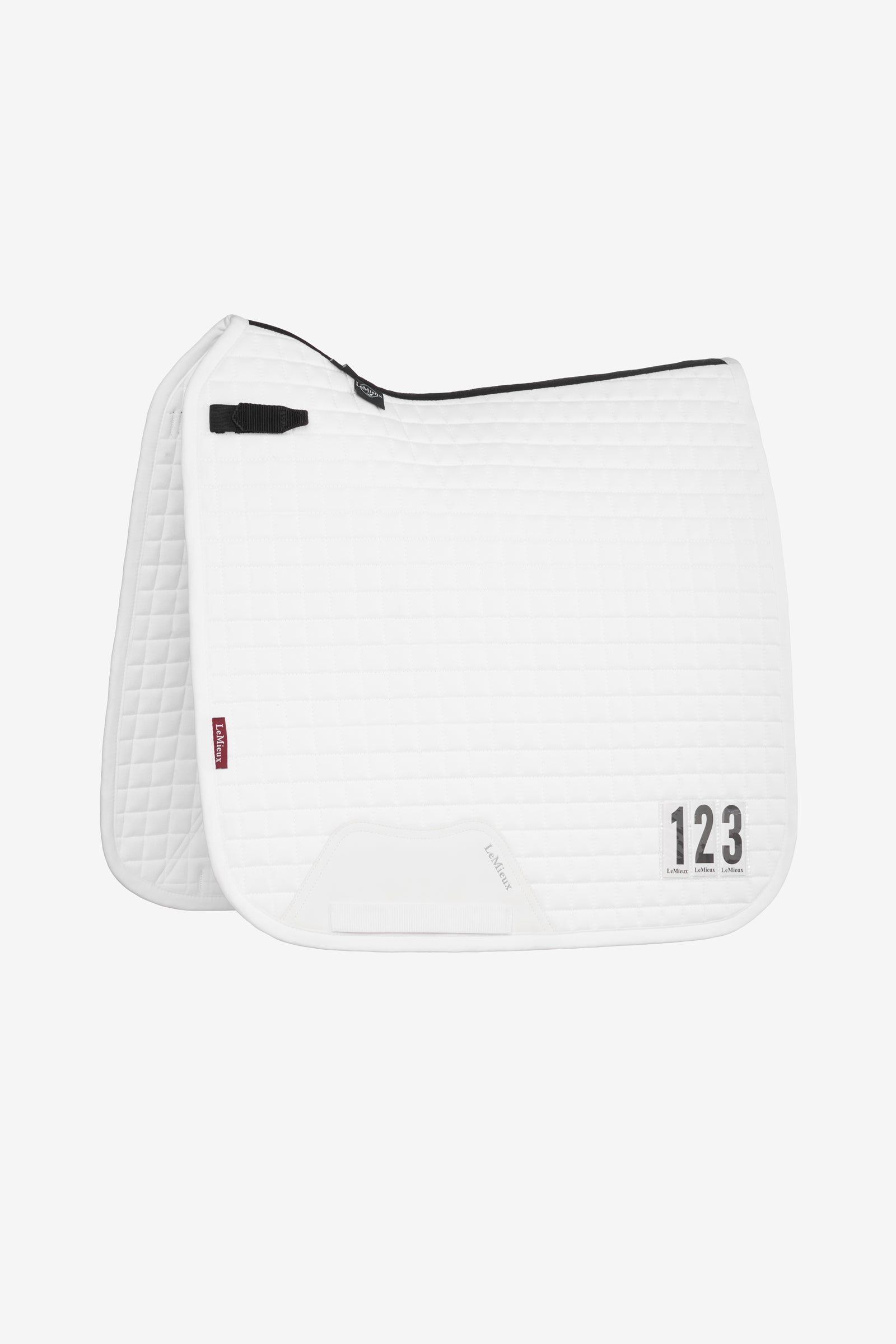LeMieux Cotton Dressage Competition Square Saddle Pad Satulahuovat
