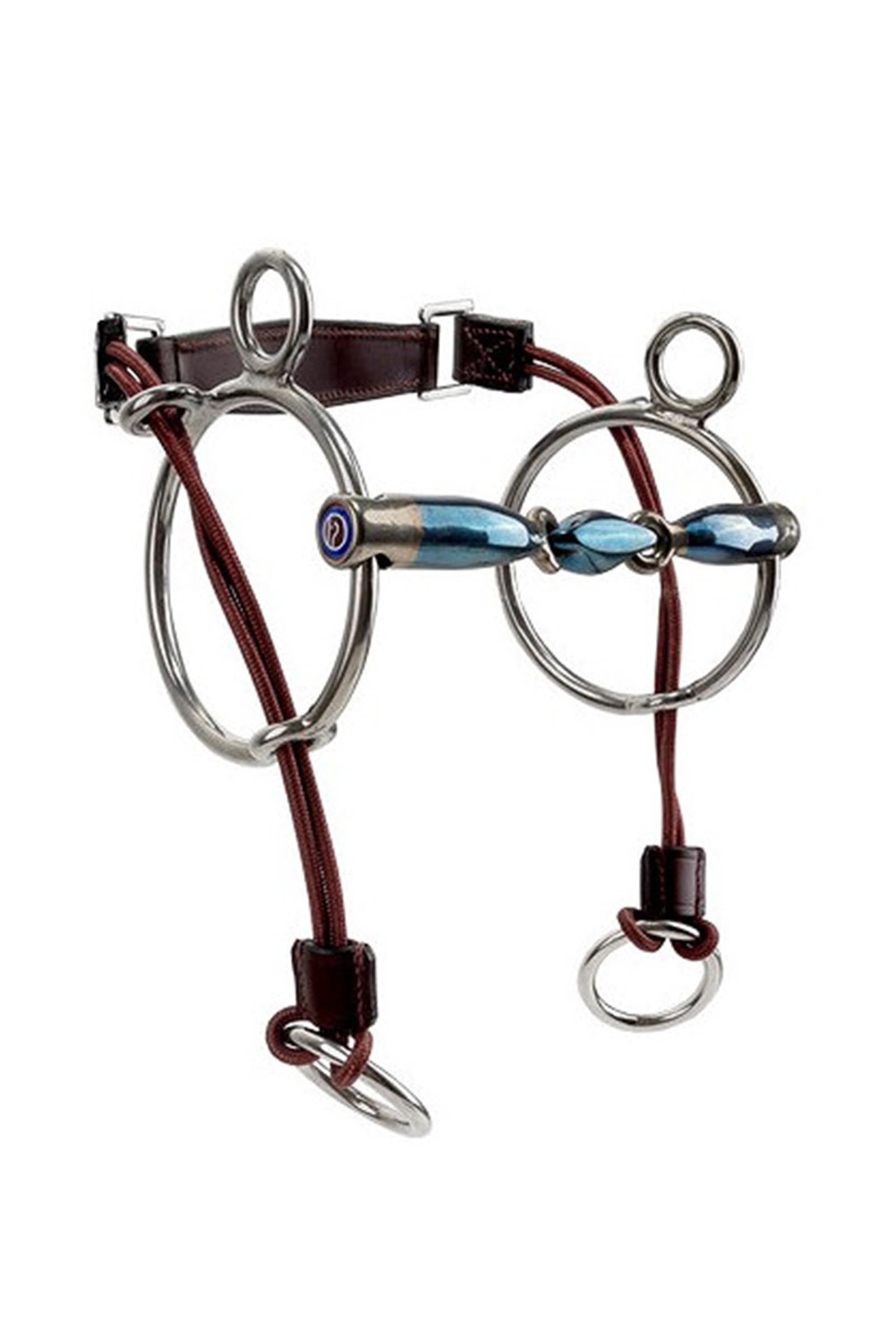 Trust Equestrian Sweet Iron Curb Gag Eliptical gägikuolain leukahihnalla Kuolaimet