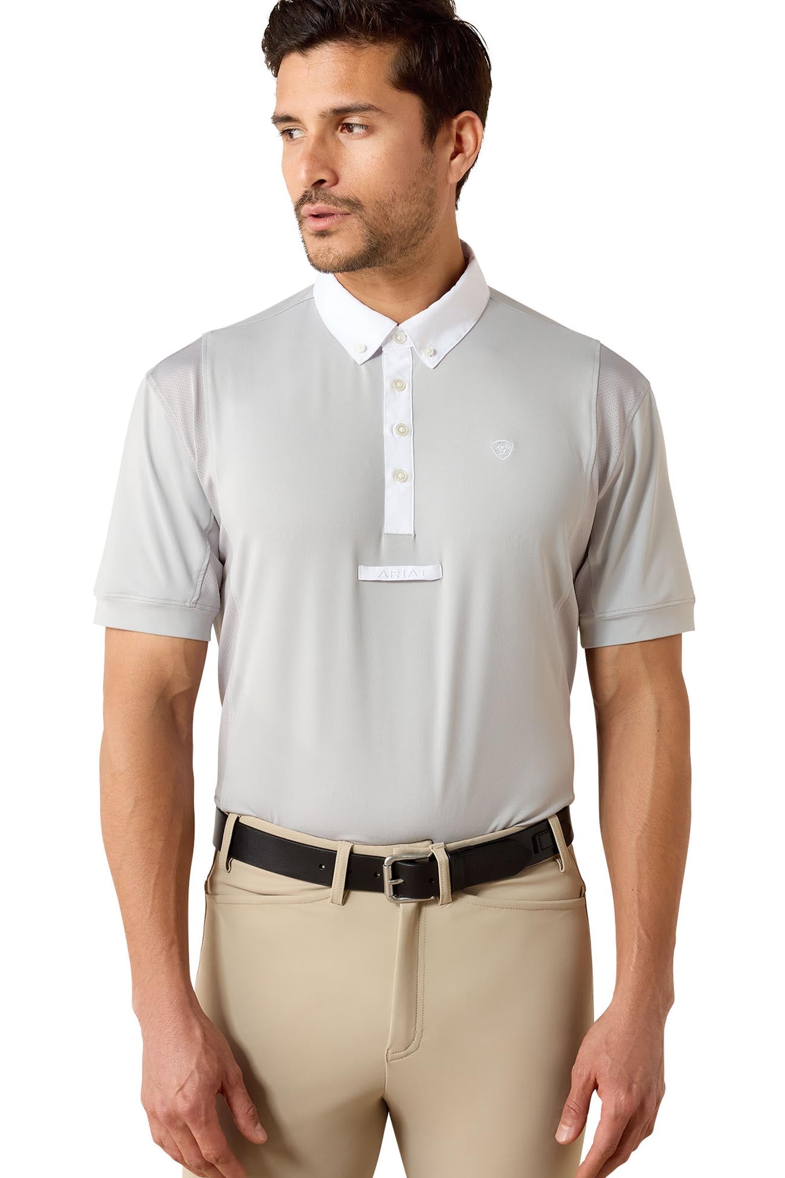 Ariat Tek Men's shortsleeve Show Shirt Mens Riding Clothing