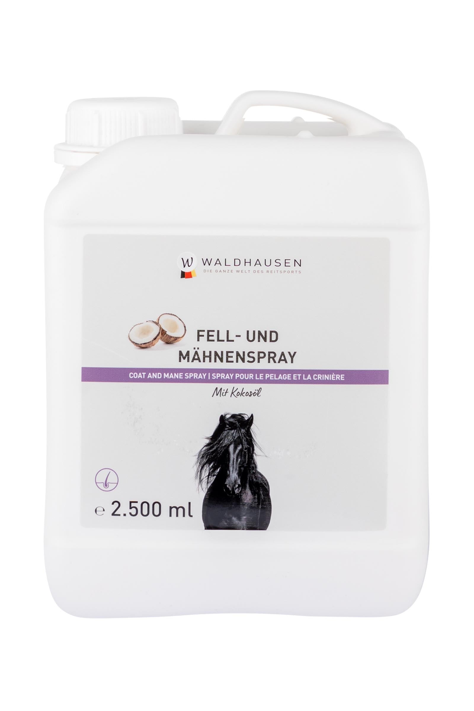 Waldhausen Karva- ja harjaspray kookosöljyllä, 2500ml Hoito