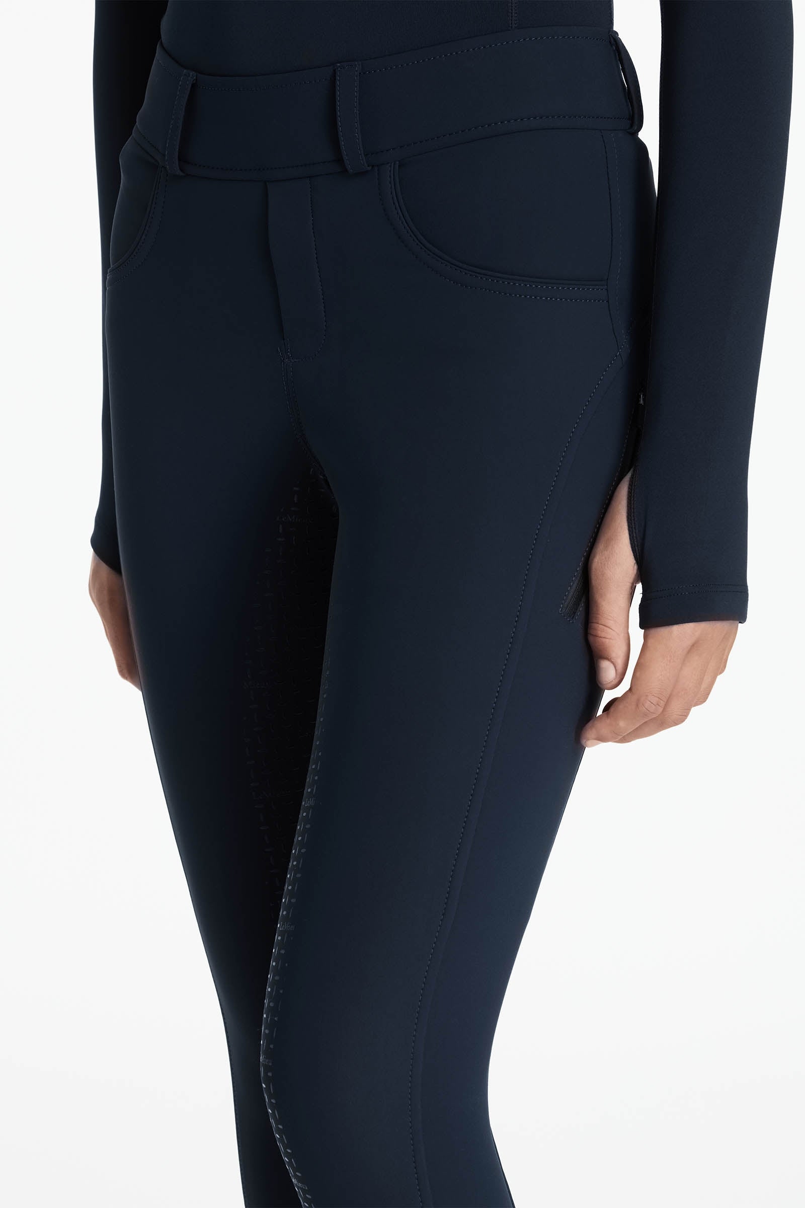 LeMieux Young Rider Ella Kid´s Brushed Breggings With Full Seat Kids Apparel