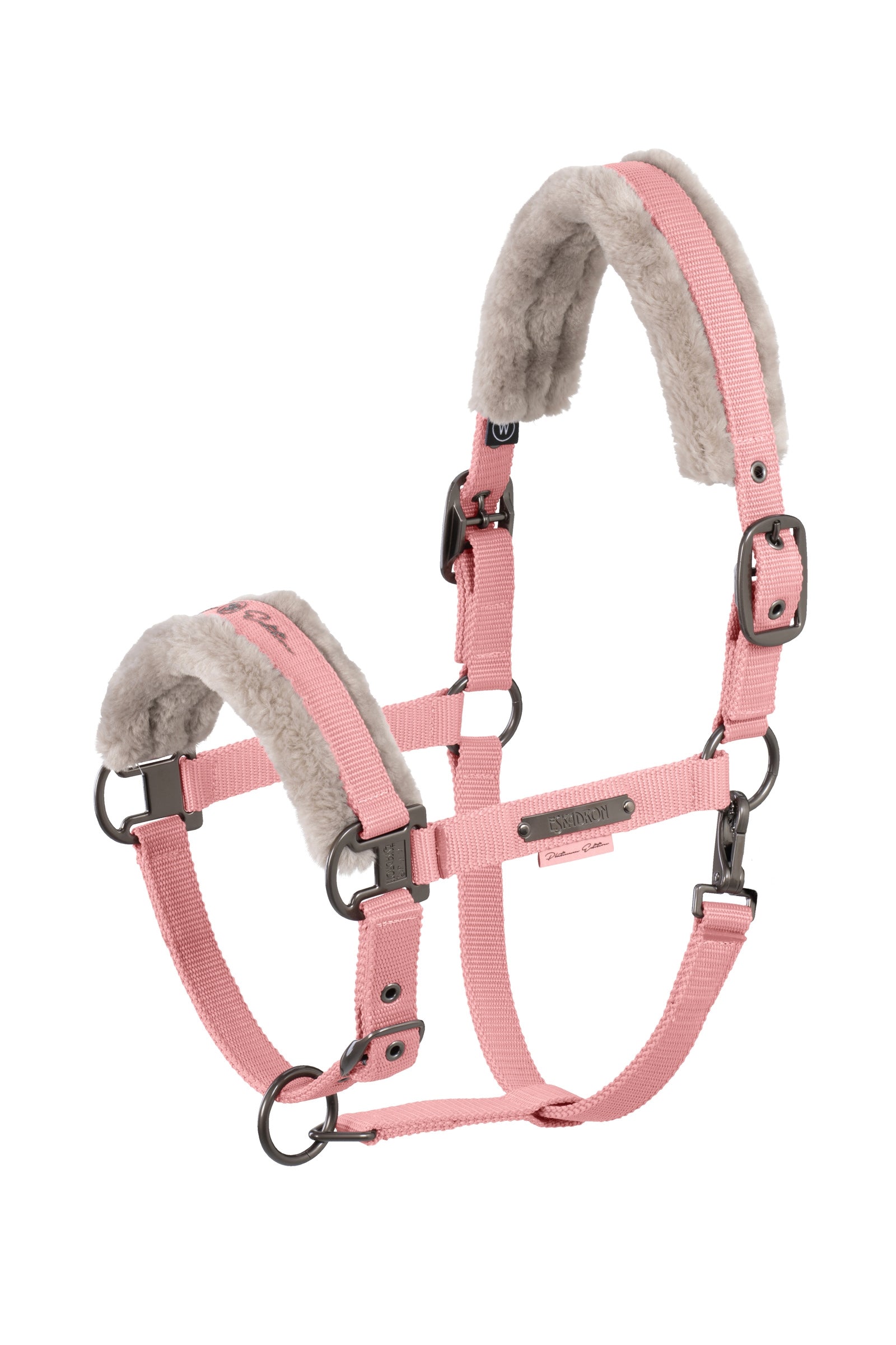Eskadron Platinum 25 Double Pin Faux Fur Headcollar Halters & Leads