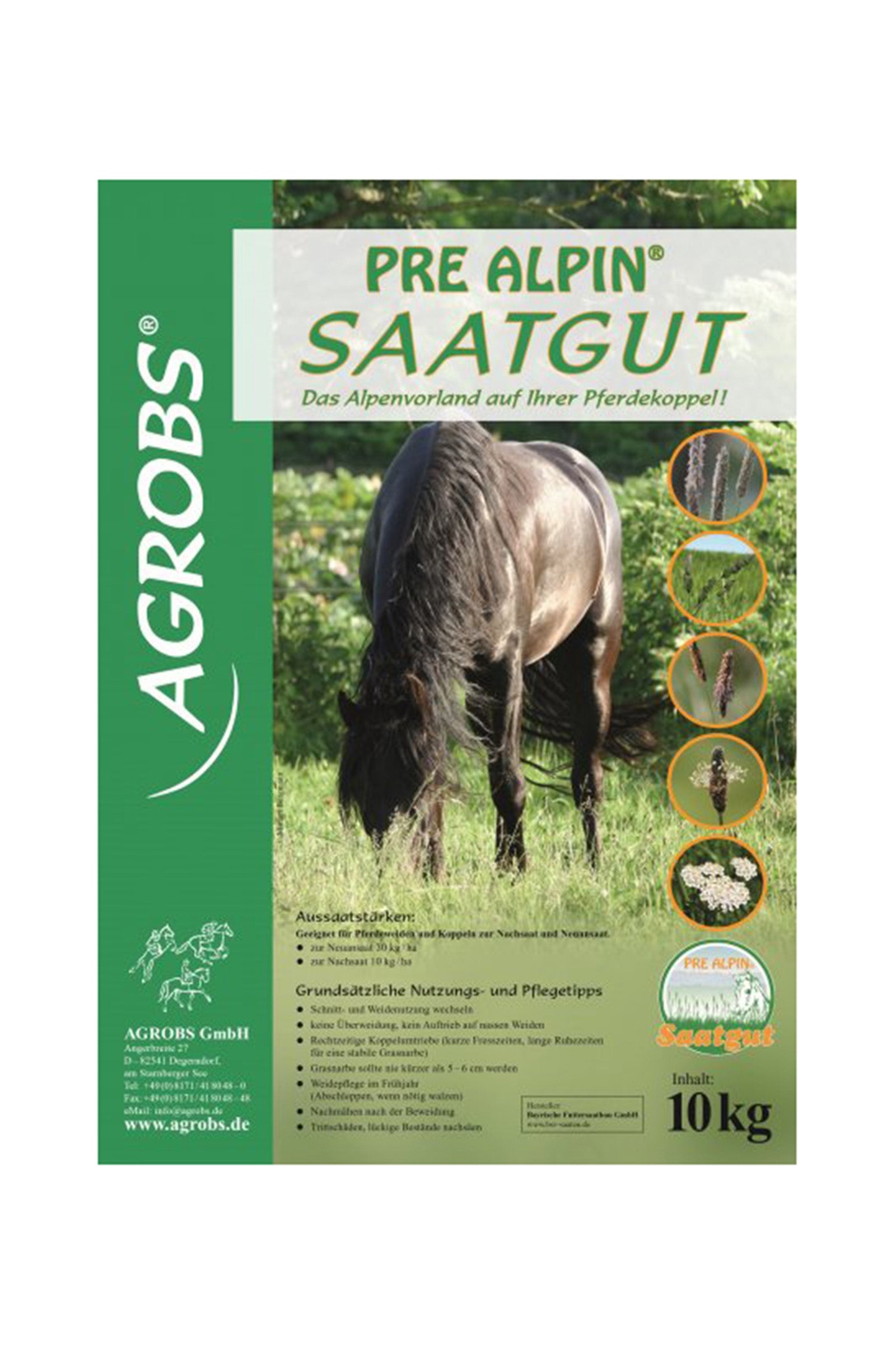 Agrobs Pre Alpin kylvösiemenet, 10 kg Sähköaita