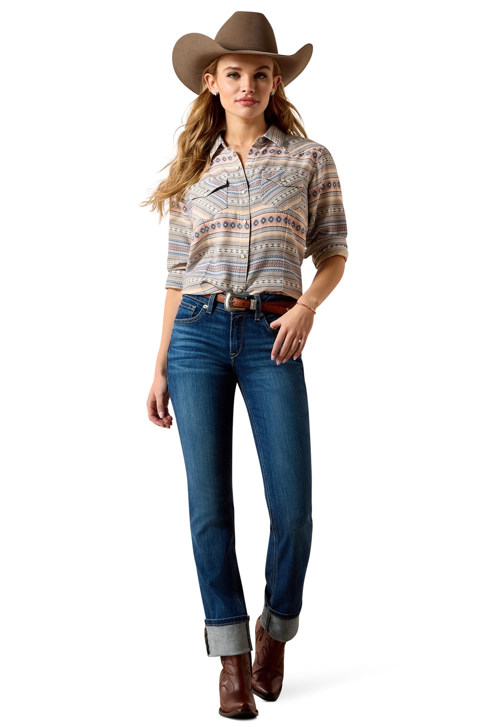 Ariat Women's Arizona Western Snap Shirt Women’s Riding Clothing