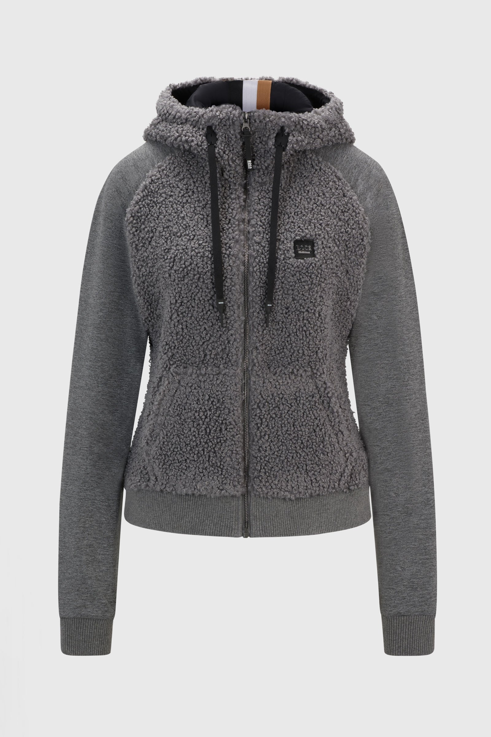 BOSS Equestrian Boss Riva Teddy Hybrid Zip huppari Naisten ratsastusvaatteet