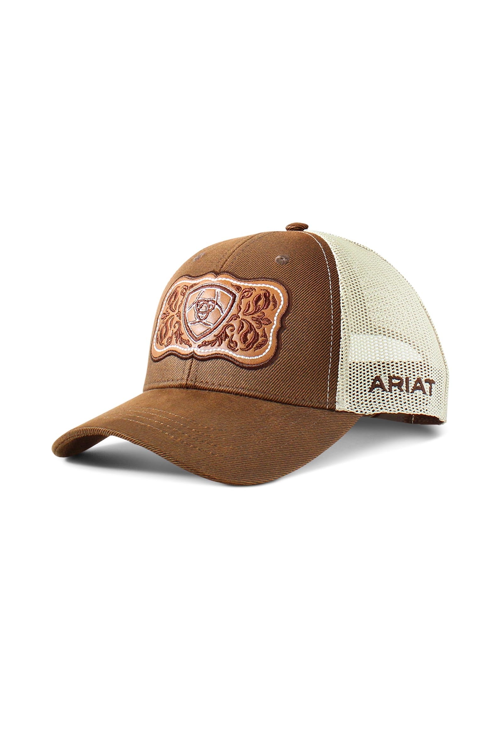 Ariat Floral Leather Patch Naisten lippalakki Asusteet