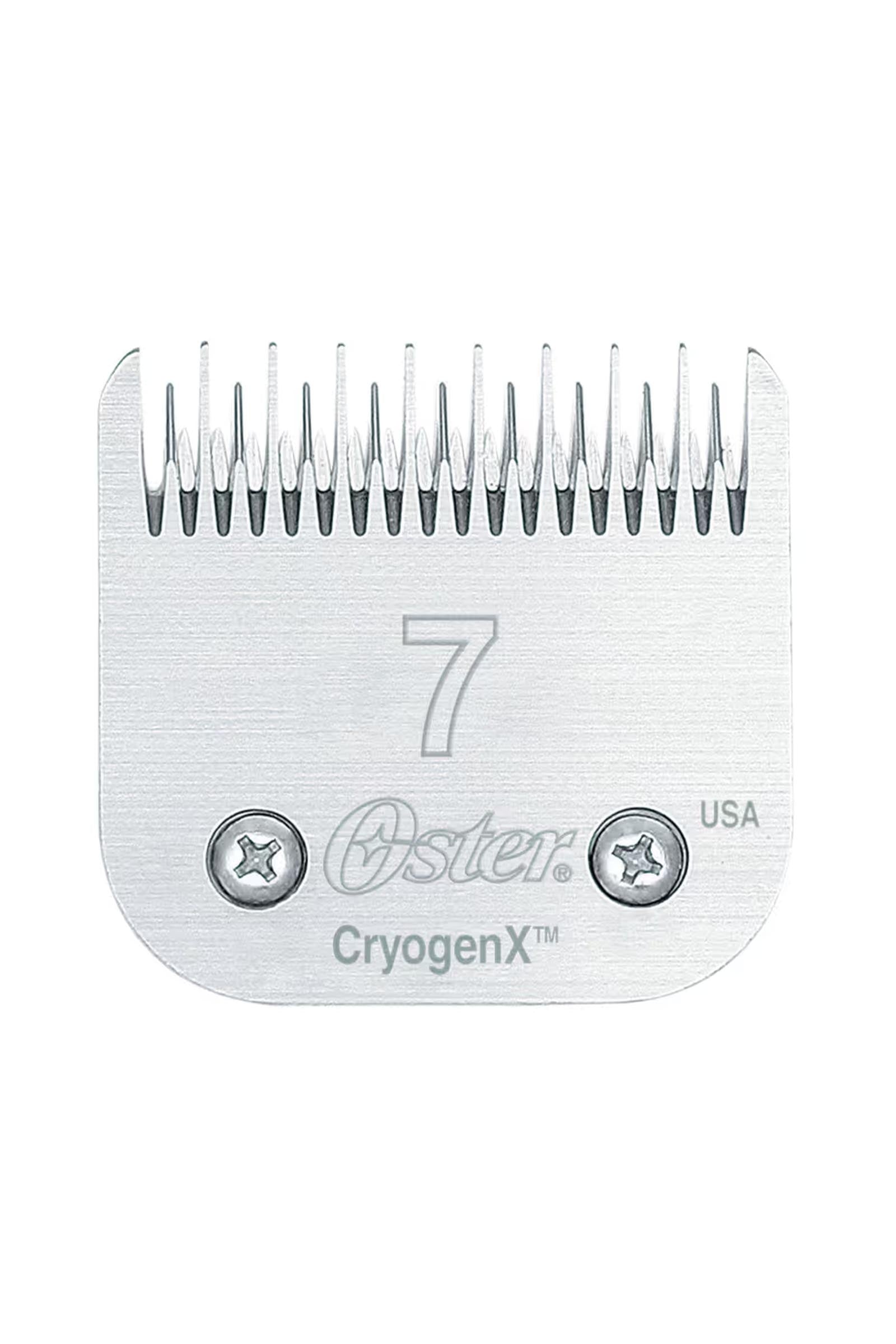 Oster Cryogen-X teräsarja (leikkuupää nro 7, leikkuupituus 3,2 mm) Klippaus
