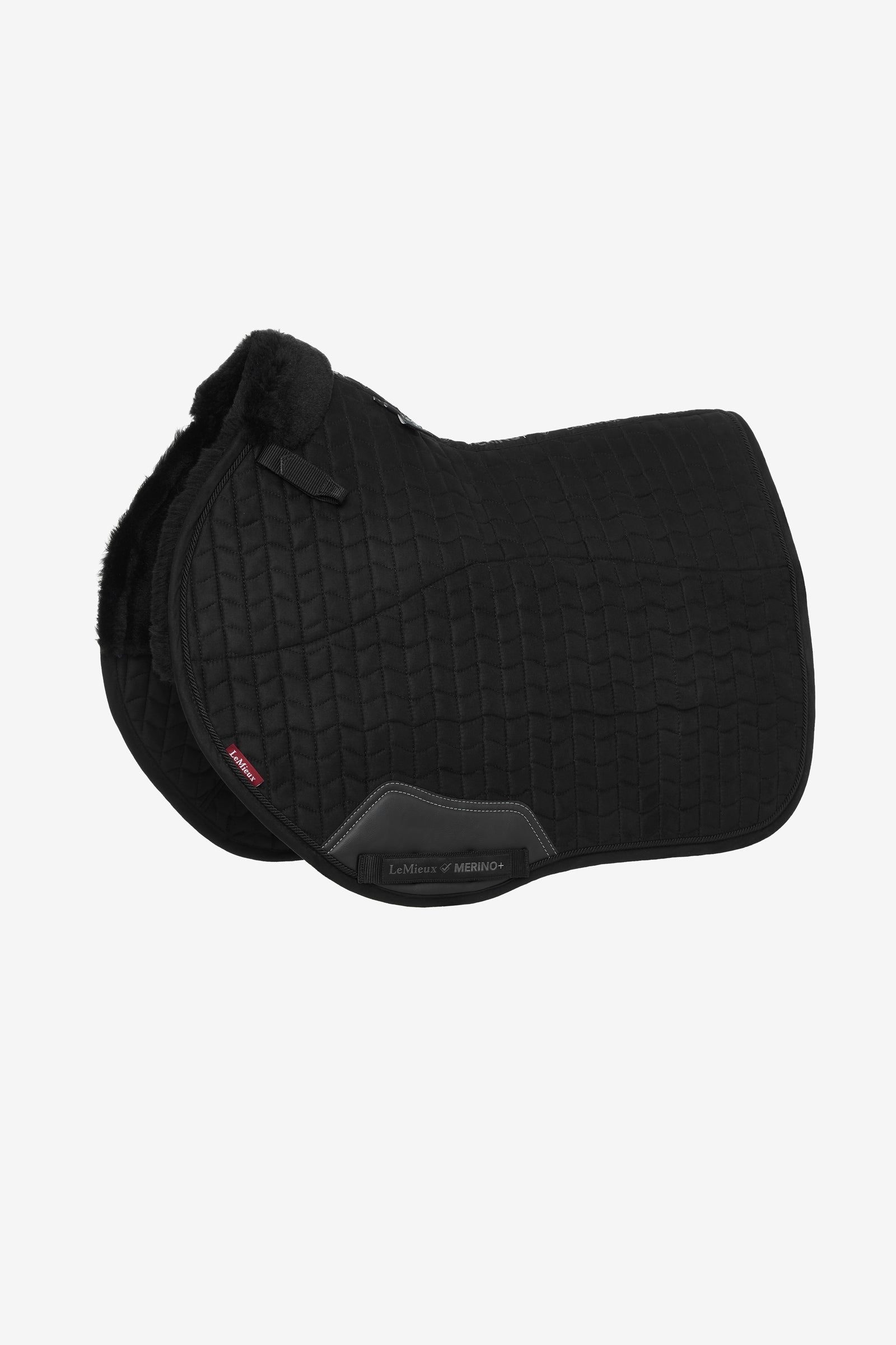 LeMieux Merino+ Suede Eurojump Saddle Pad Saddle Pads