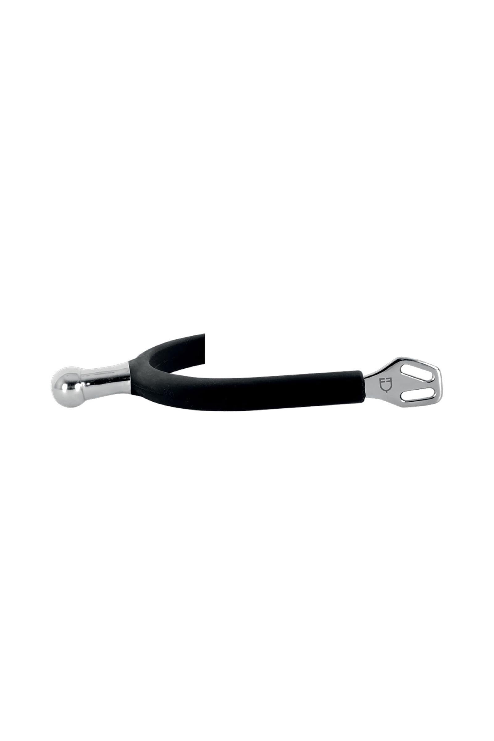Equestro English Rubber-Coated Drop Spurs Riding Whips, Crops & Spurs