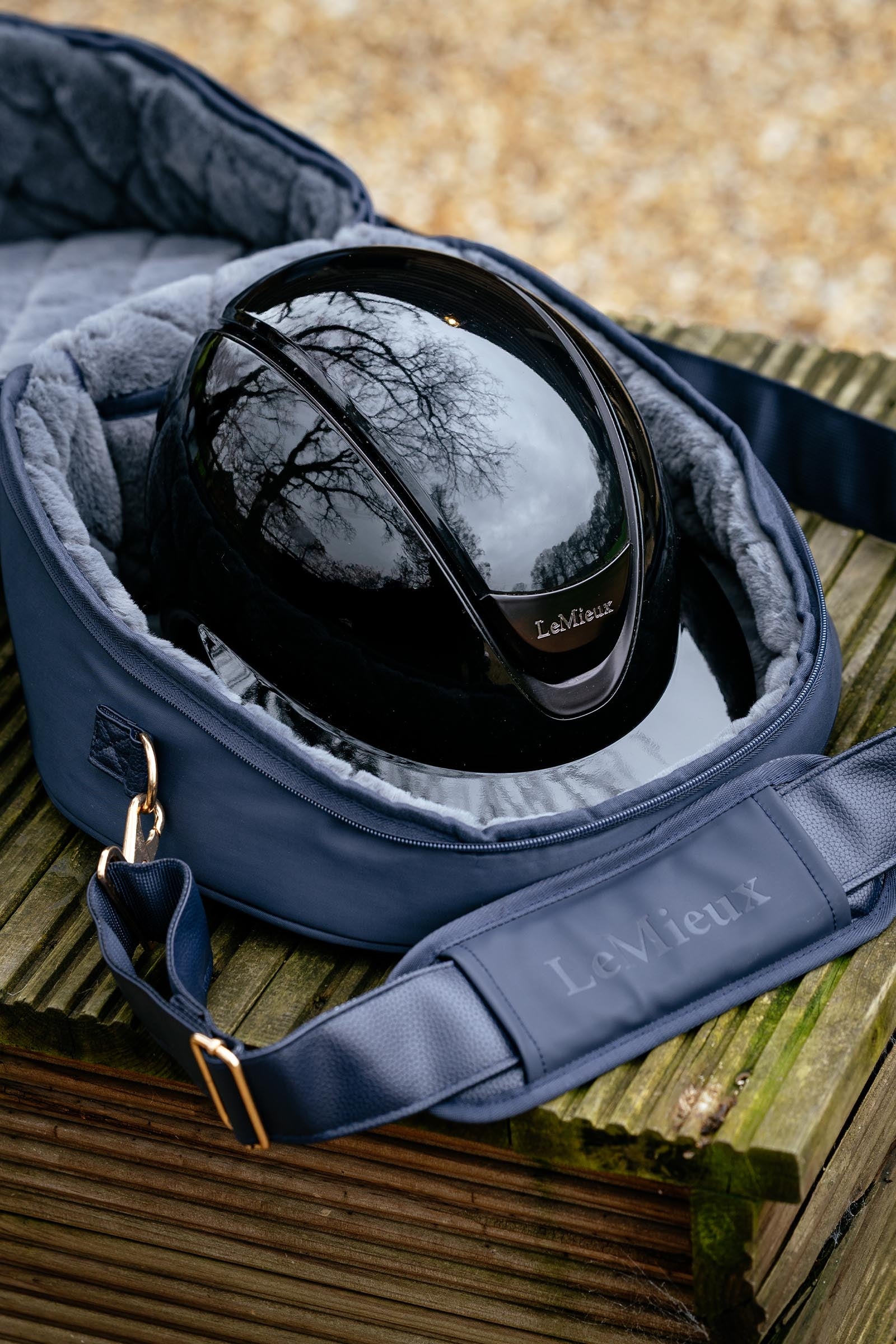 LeMieux Luxe Helmet Box Accessories
