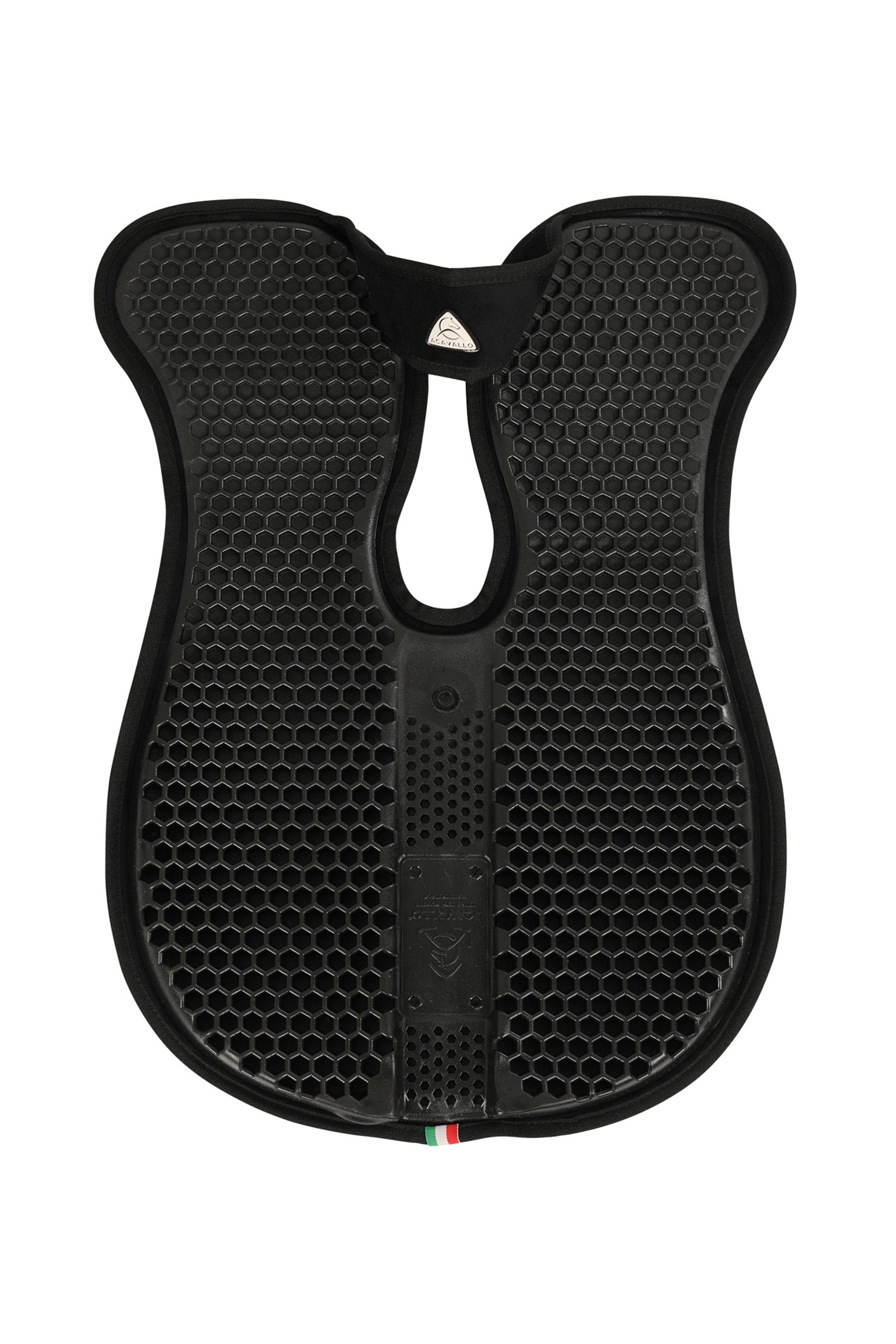Acavallo Withers Free Hexagonal Gel Pad Micropile With Back Riser Saddle Pads