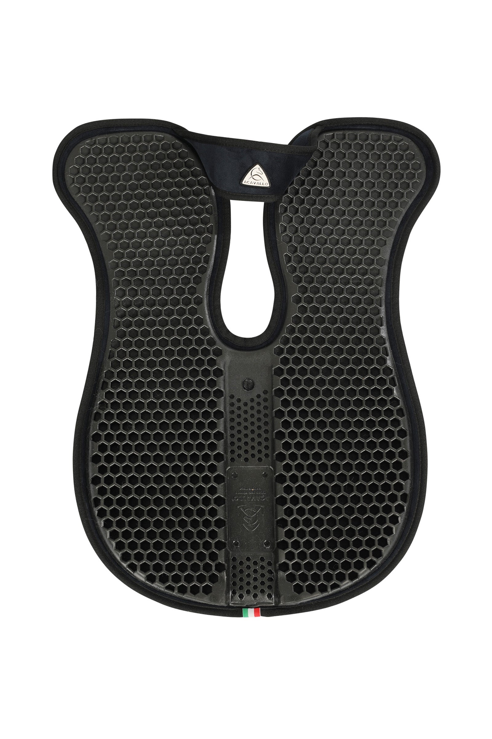 Acavallo Withers Free Hexagonal Gel Pad in Micropile with Back Riser Saddle Pads