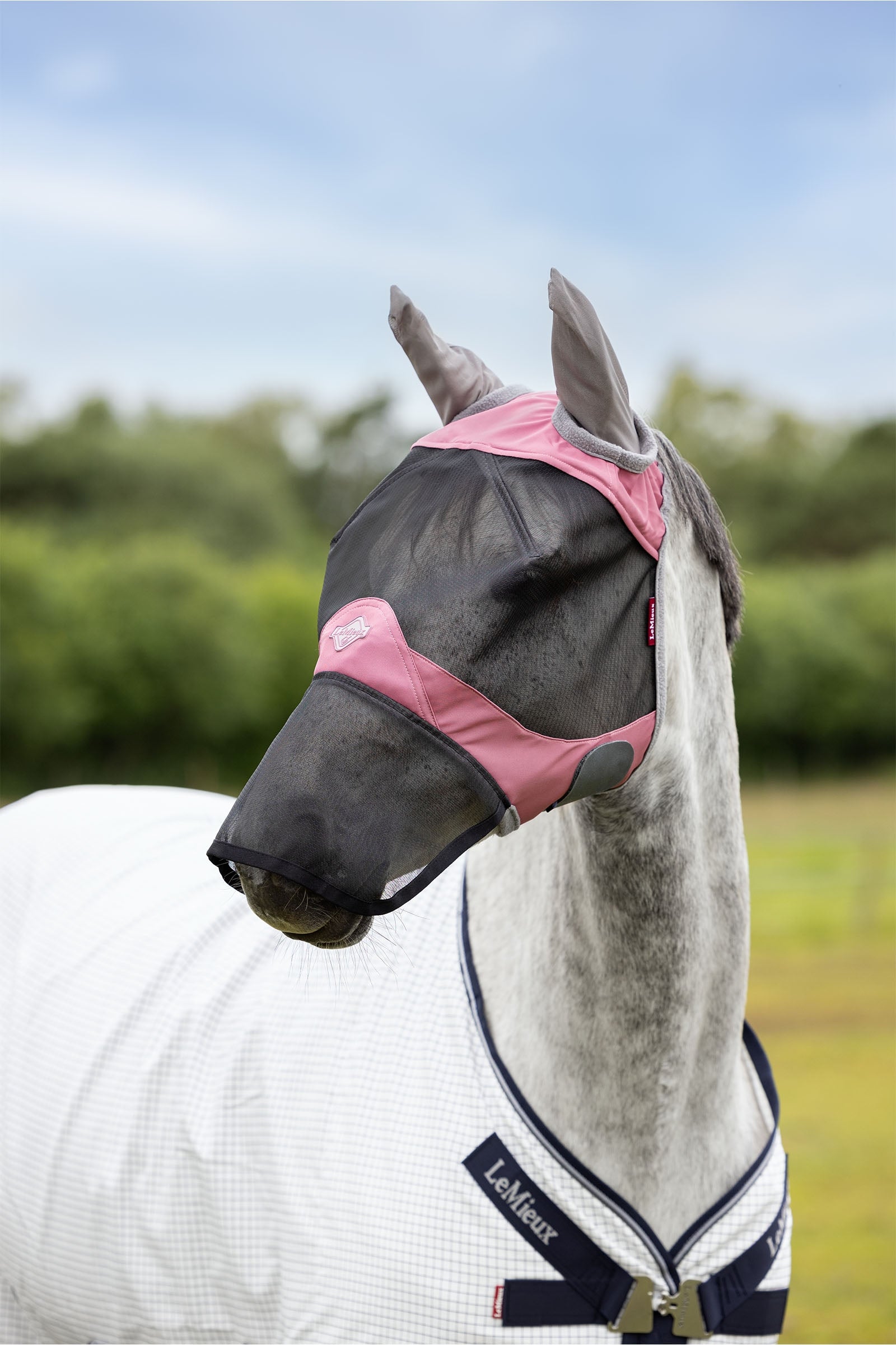 LeMieux Visor-Tek Full Fly Mask Antifly Protection for Horses
