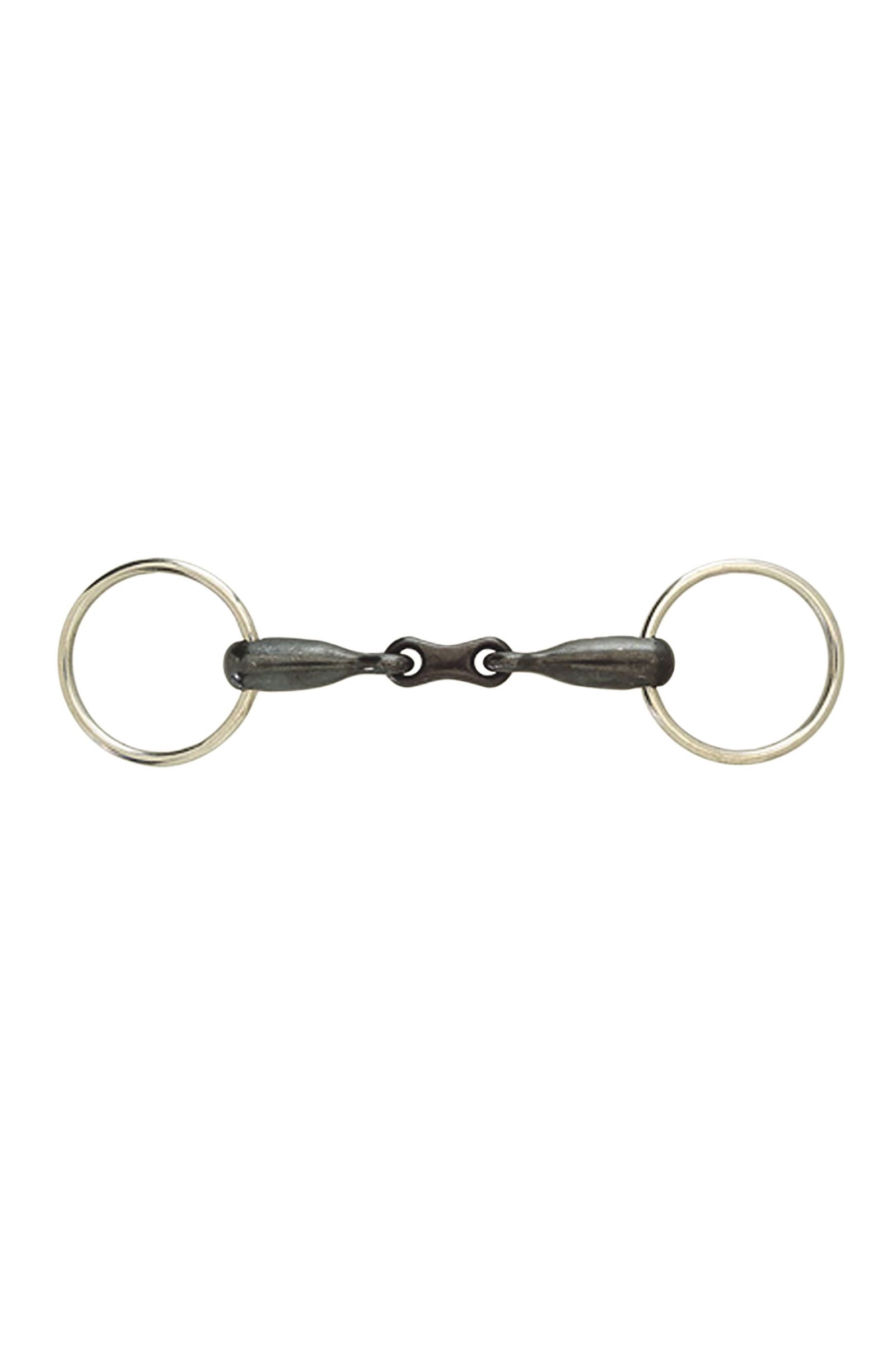 Korsteel Sweet Iron French Link Loose Ring Snaffle Bit Kuolaimet