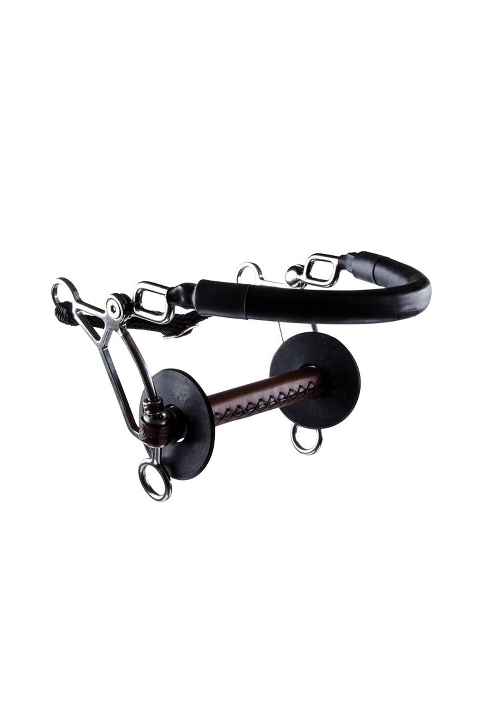 Trust Equestrian Leather Combi Short Straight Hackamore-kuolain Kuolaimet