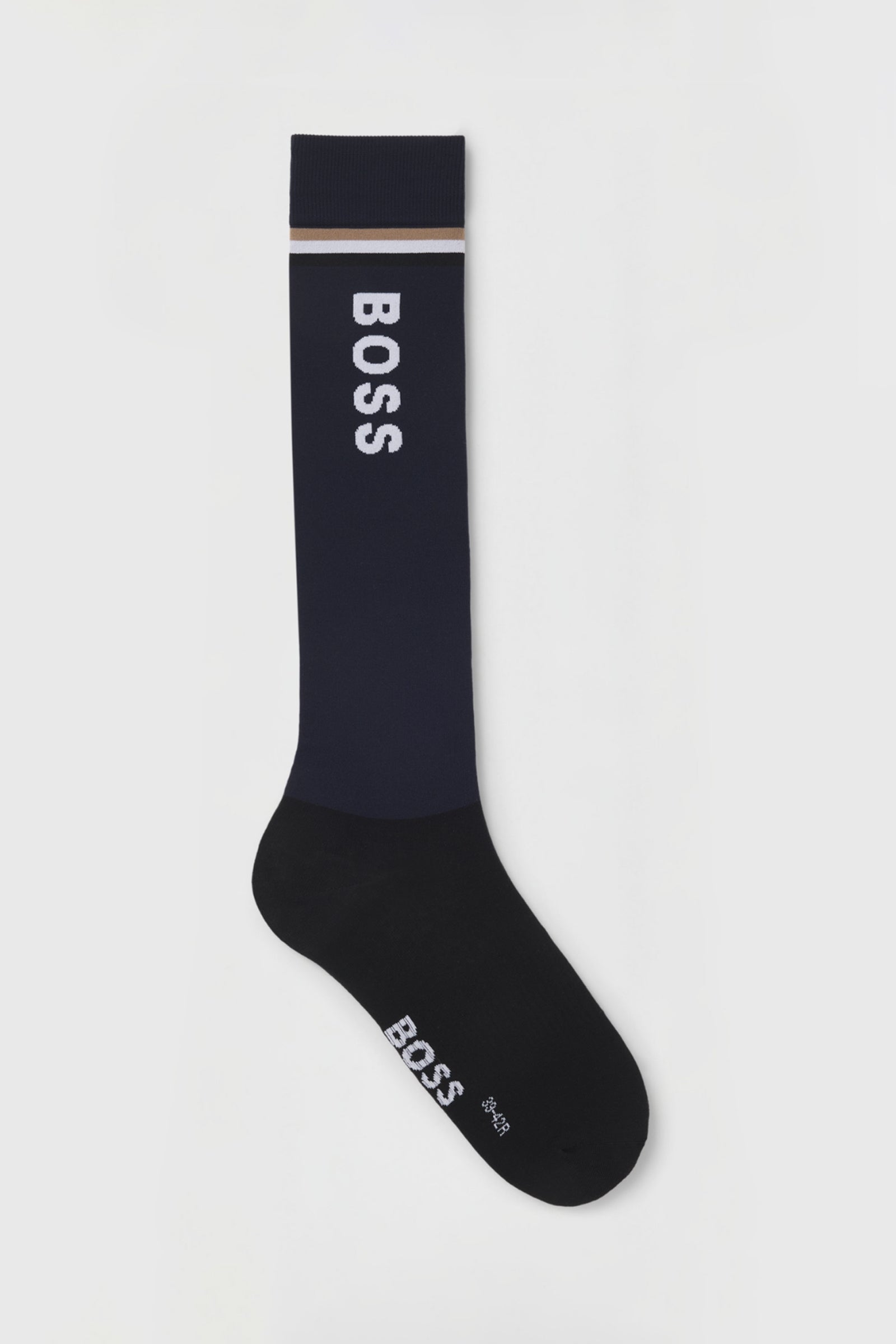 BOSS Equestrian Boss Chelsea ratsastussukat Logo Sukat