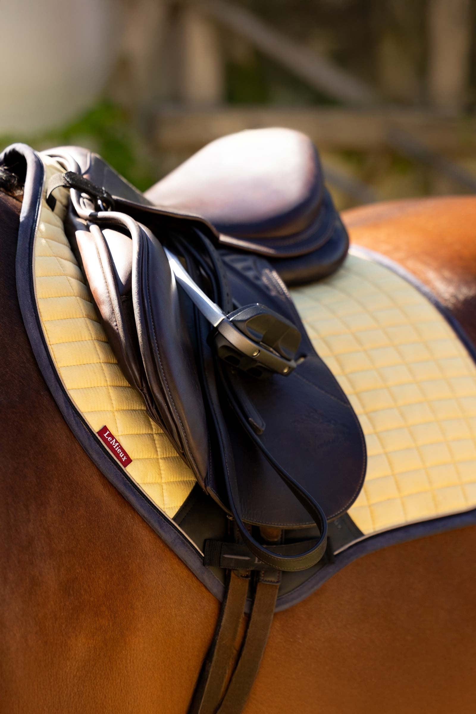 LeMieux Suede Square Close Contact Saddle Pad Saddle Pads