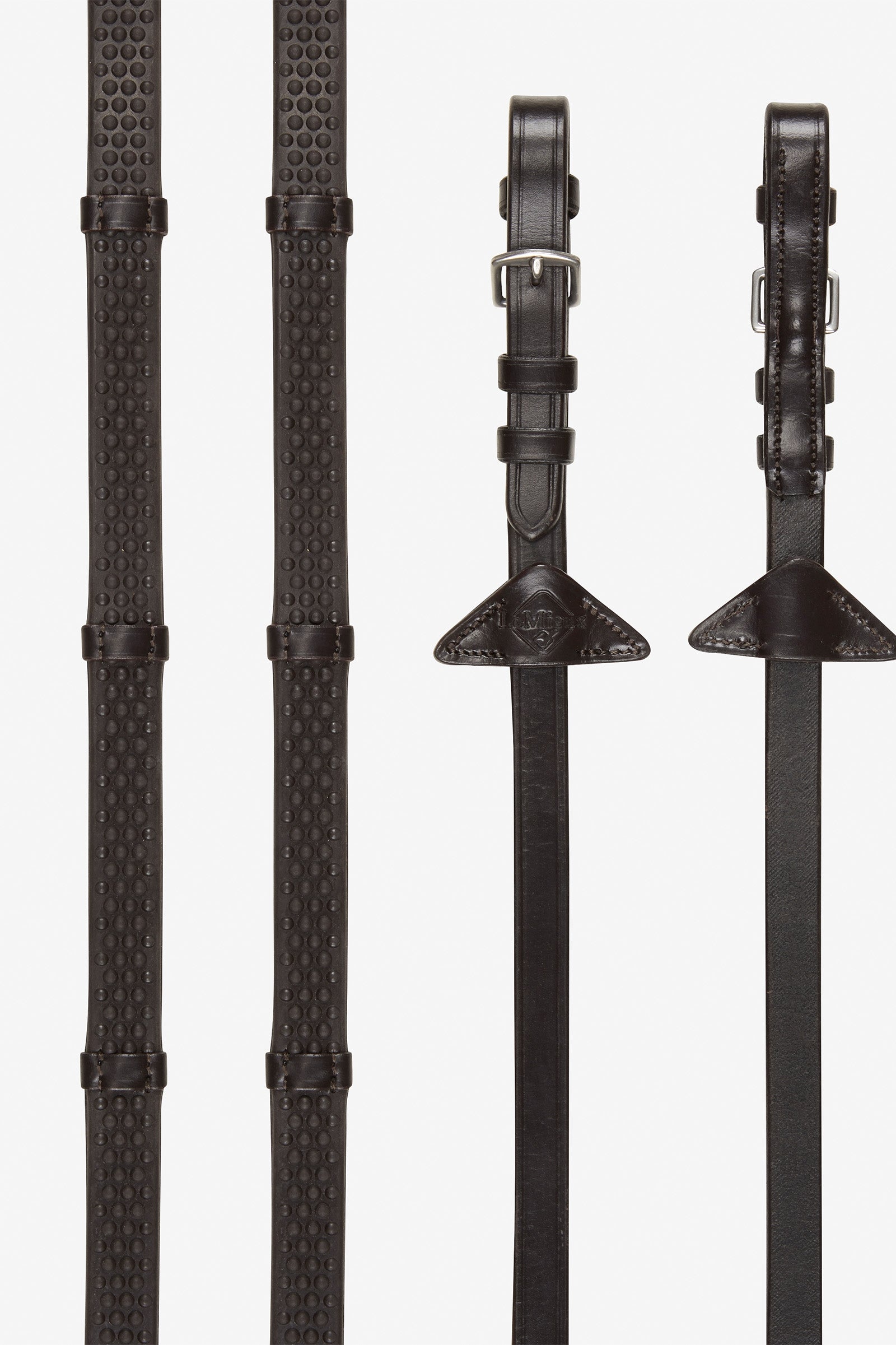 LeMieux Soft Rubber pehmeät kumiohjat stoppareilla Suitset & Ohjat