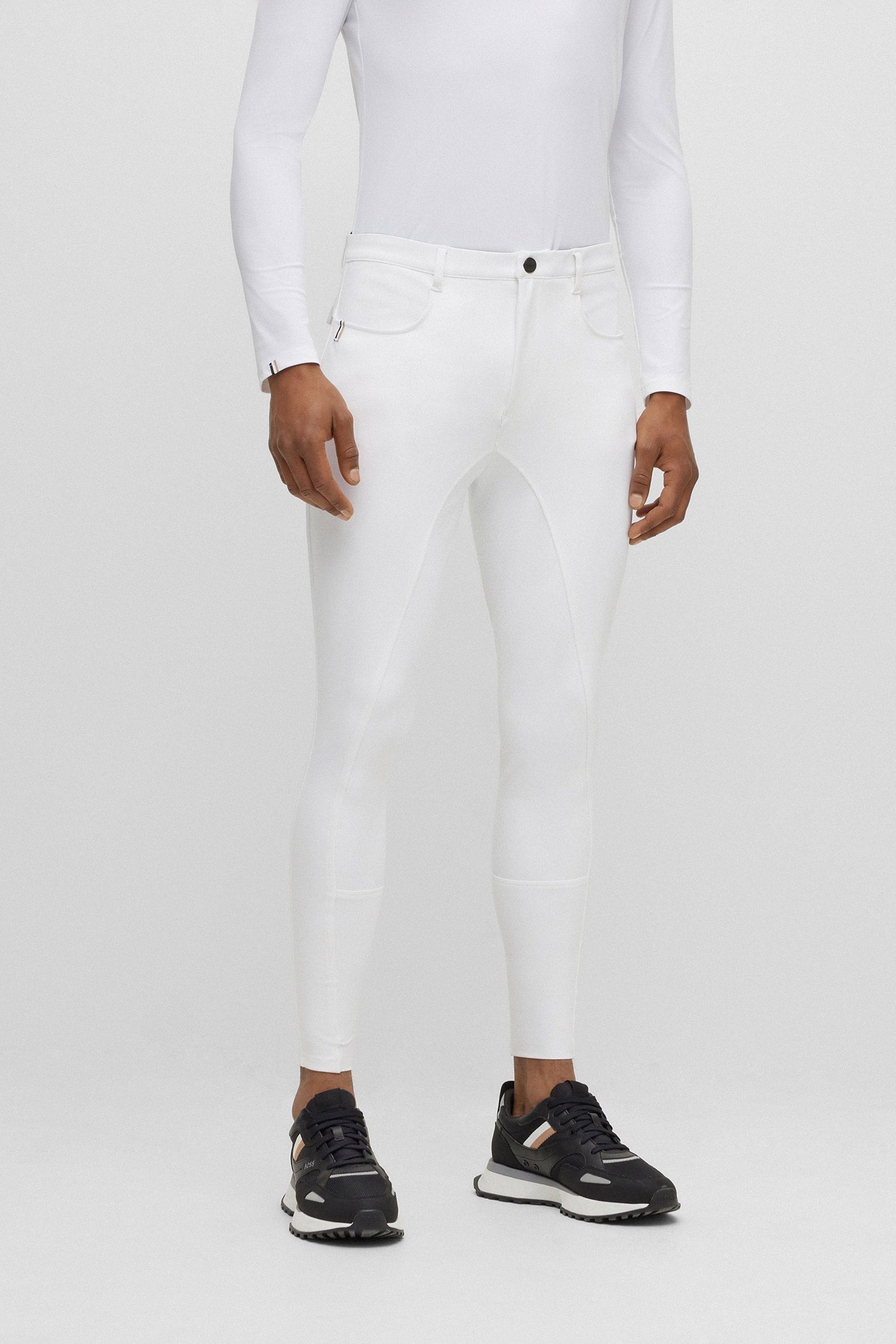 BOSS Equestrian Boss Jim Full Grip Breeches Mens Riding Clothing