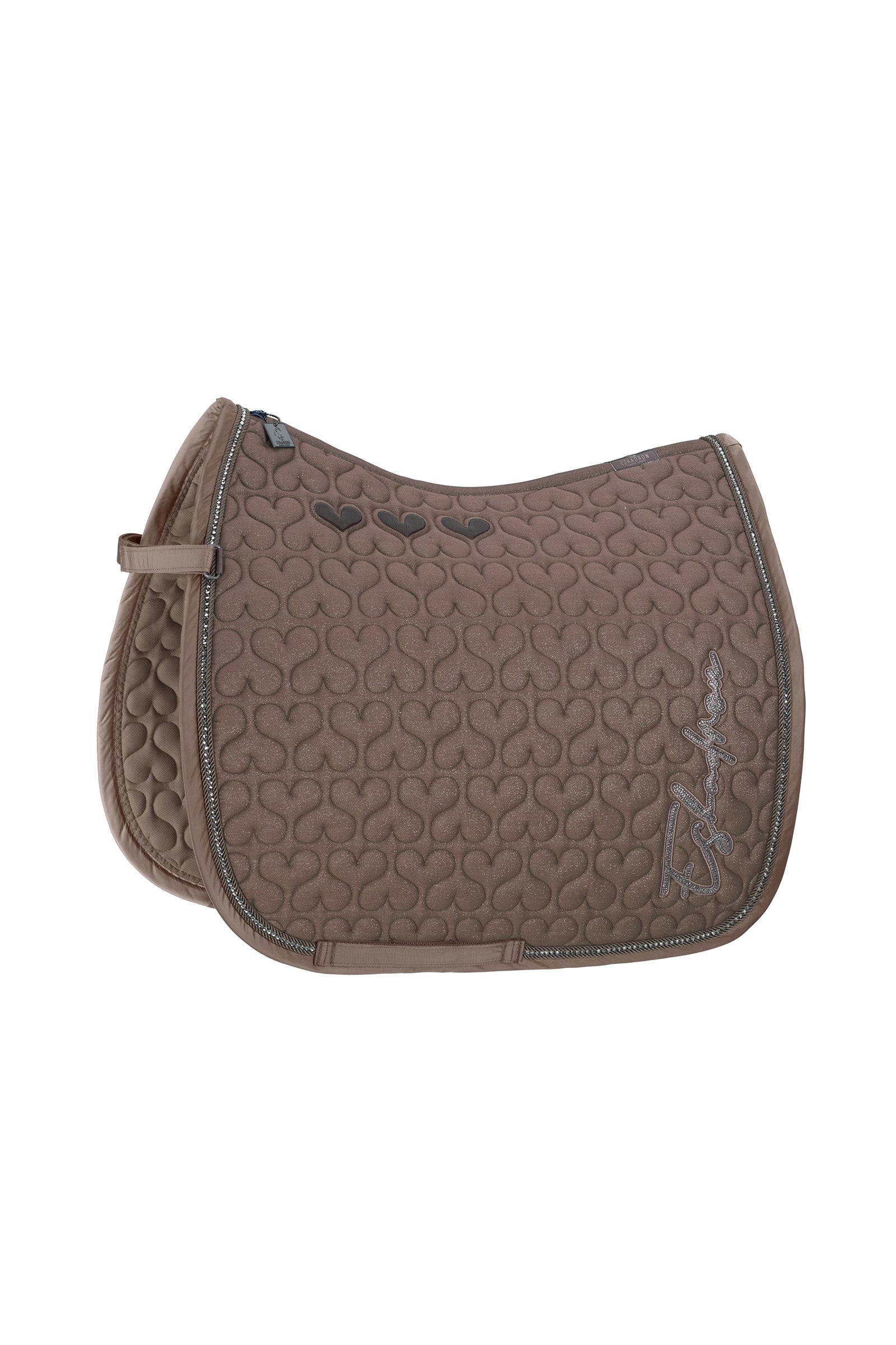 Eskadron Classic Sports Kouluratsastus Satulakangas Puuvilla Glitter Crystal SS24 Satulahuovat