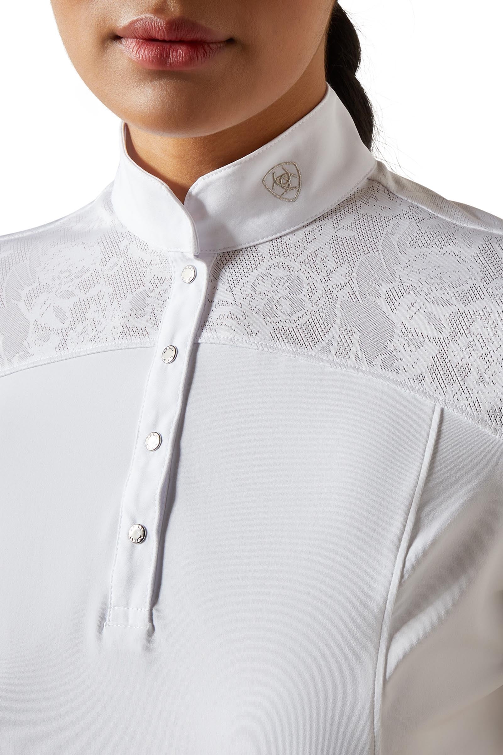 Ariat Bellatrix Women's Short Sleeve Show Shirt Women’s Riding Clothing