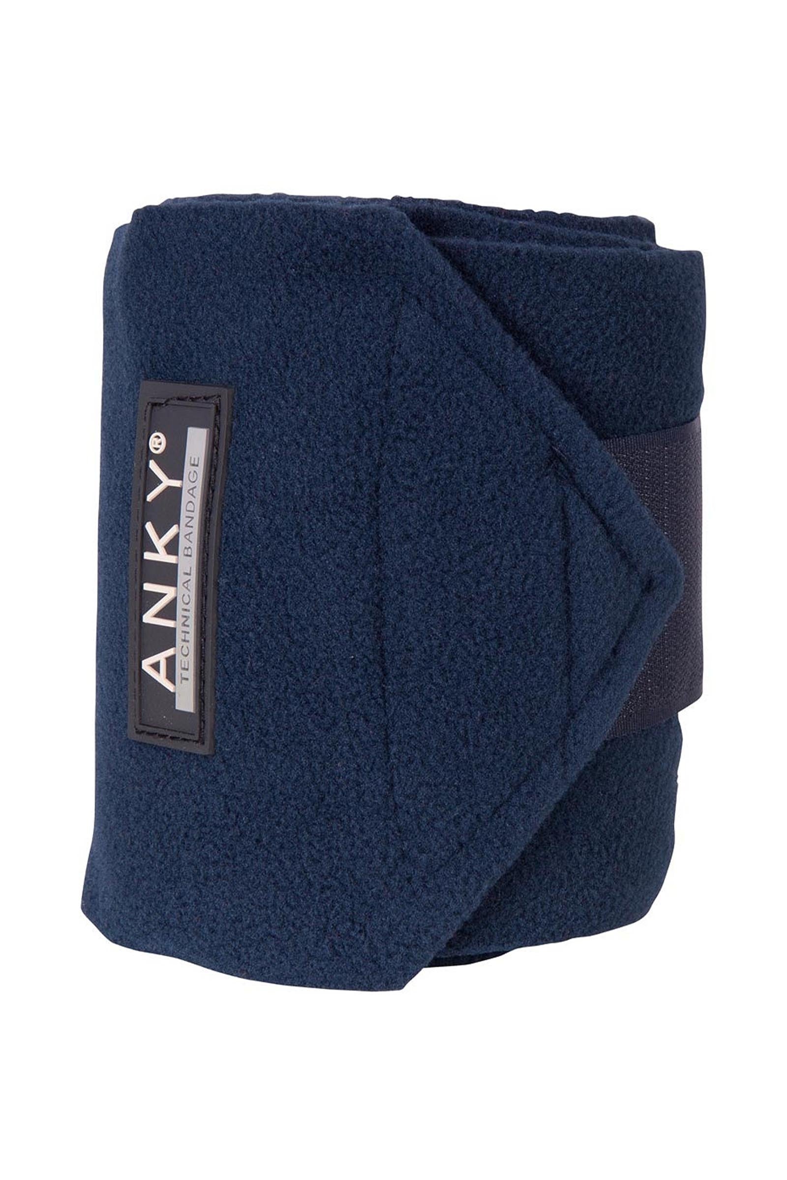 Anky ANKY Basic Fleece Bandages, 3,5 m, Set of 4 Leg & Hoof Protection