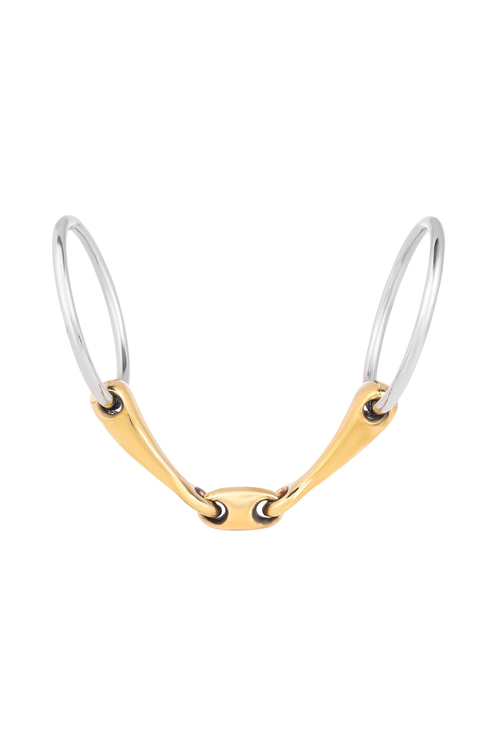 Waldhausen Cyprium Snaffle Bit, Double Jt., 16 mm Horse Bits