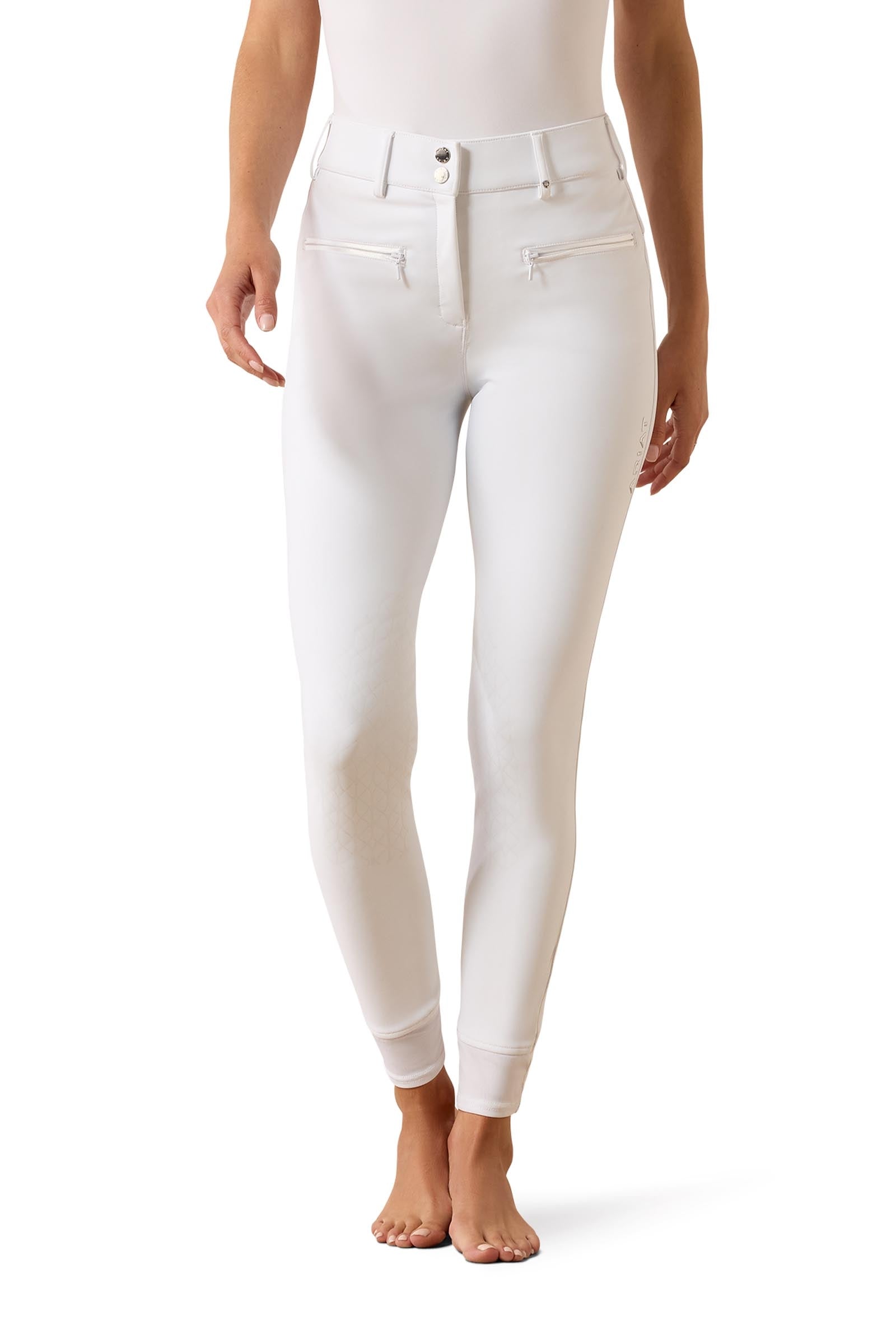 Ariat Womens Tri Factor Allure Knee Patch Breech Womens Breeches
